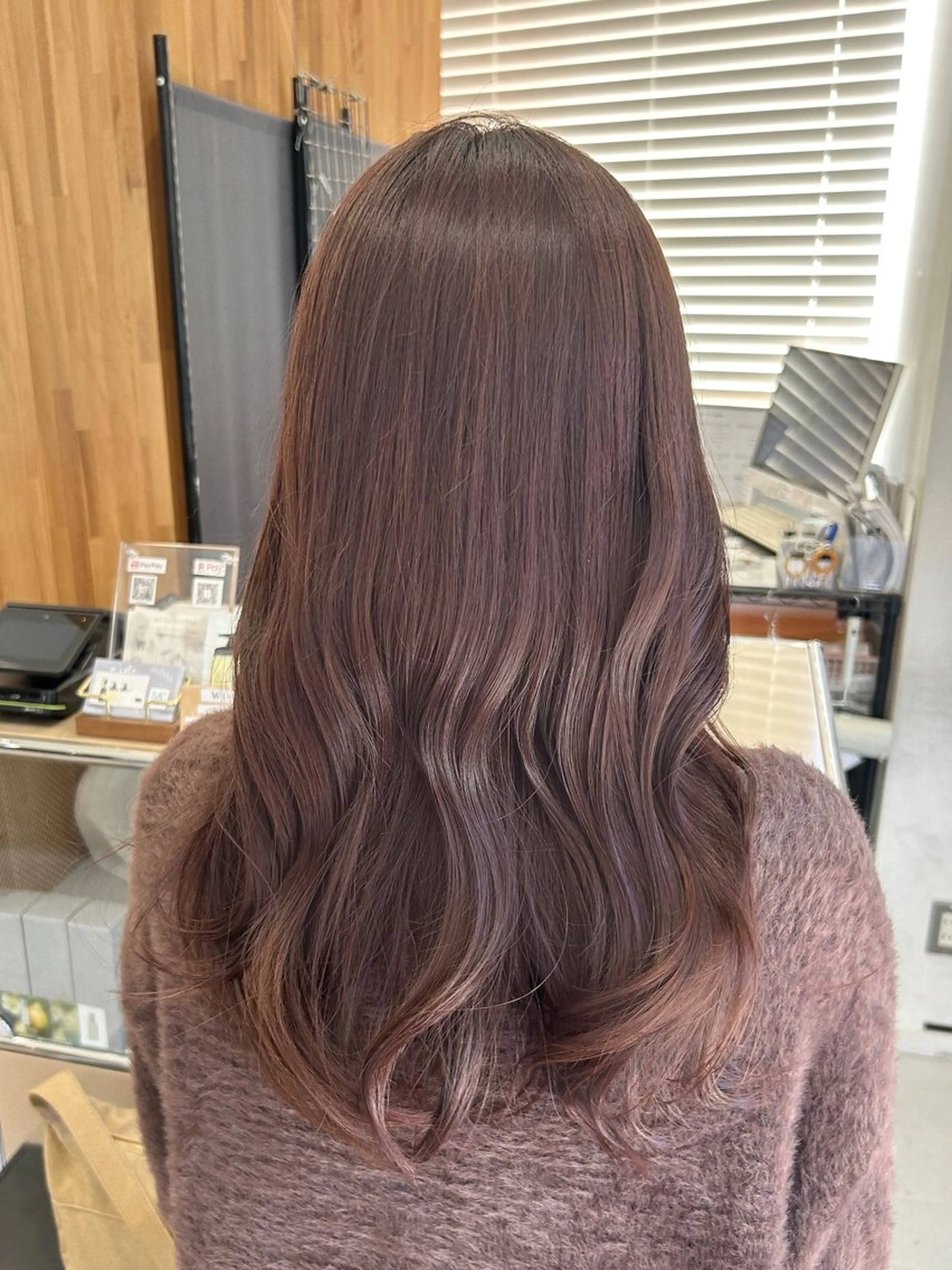 セミロング カット ヘアカラー トリートメント 韓国ヘア ‎⟡.·KANA🐥のヘアスタイル