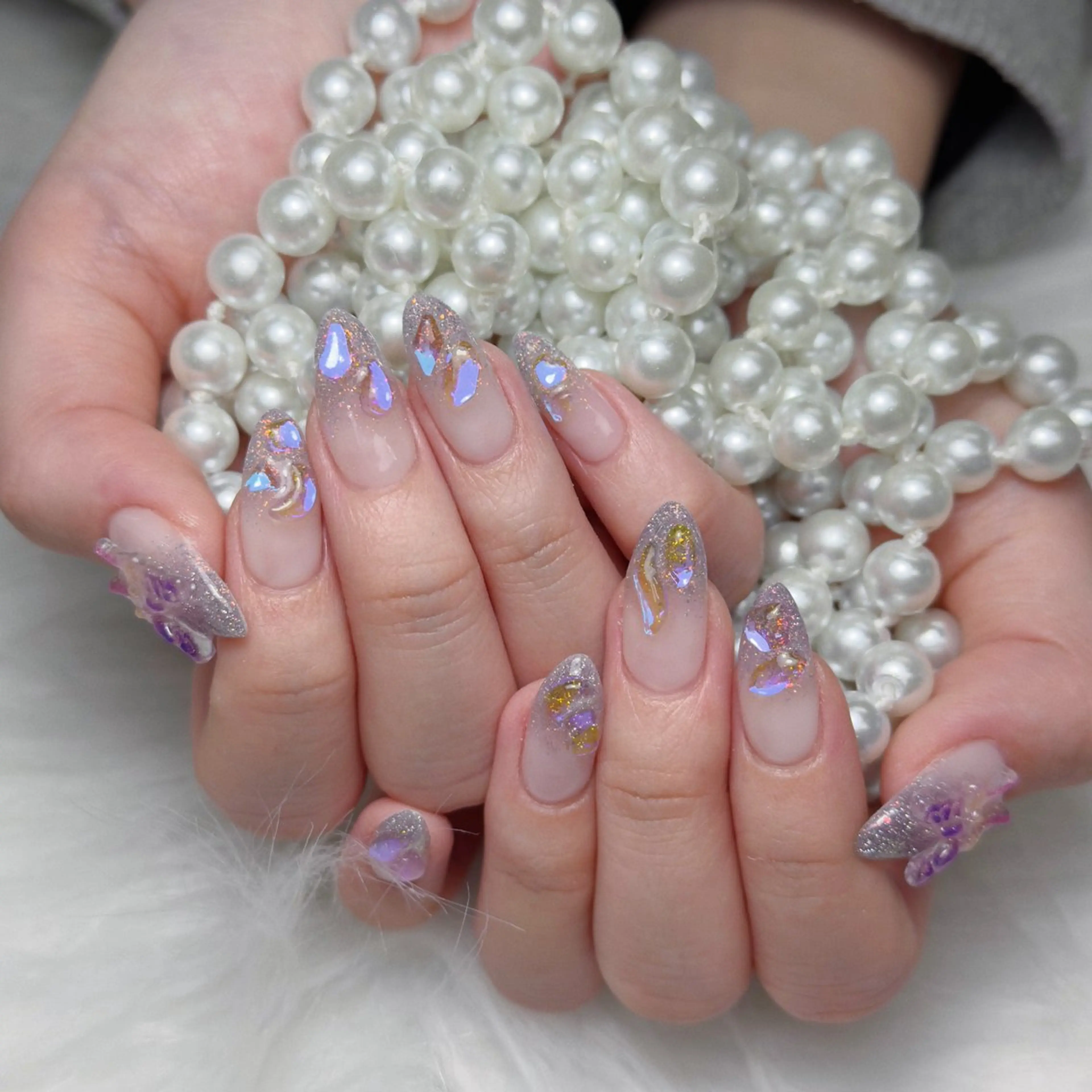 ネイル チークネイル ジェルネイル キラキラネイル 韓国ネイル マグネットネイル ハンドネイル DR Nail 新宿所属・DR 💅のネイルデザイン