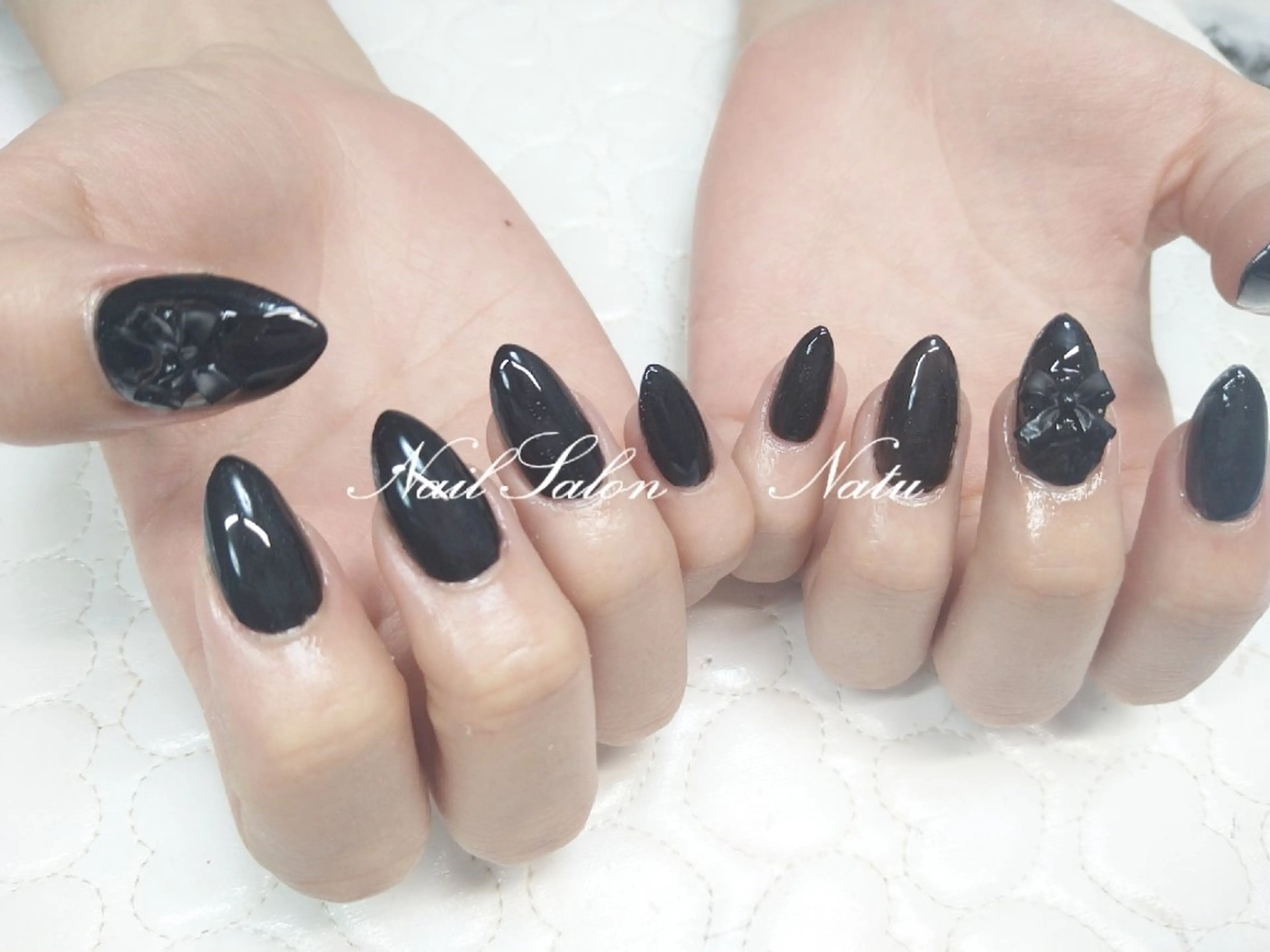 ネイル 長さ出し ショートネイル nailsalon　 Natuのネイルデザイン