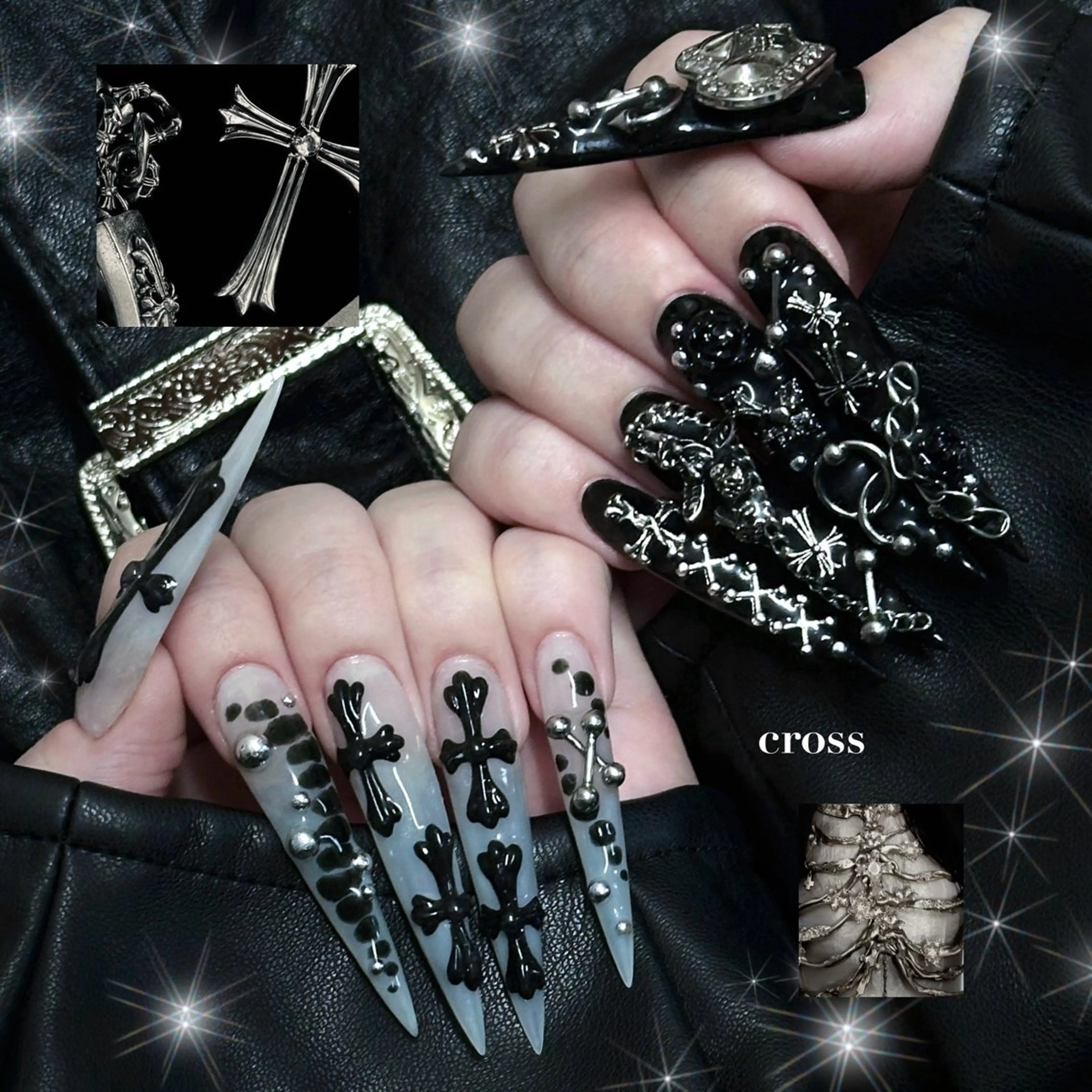 ネイル AIKO🐈‍⬛⭐︎ 大阪/y2k/個性派のネイルデザイン