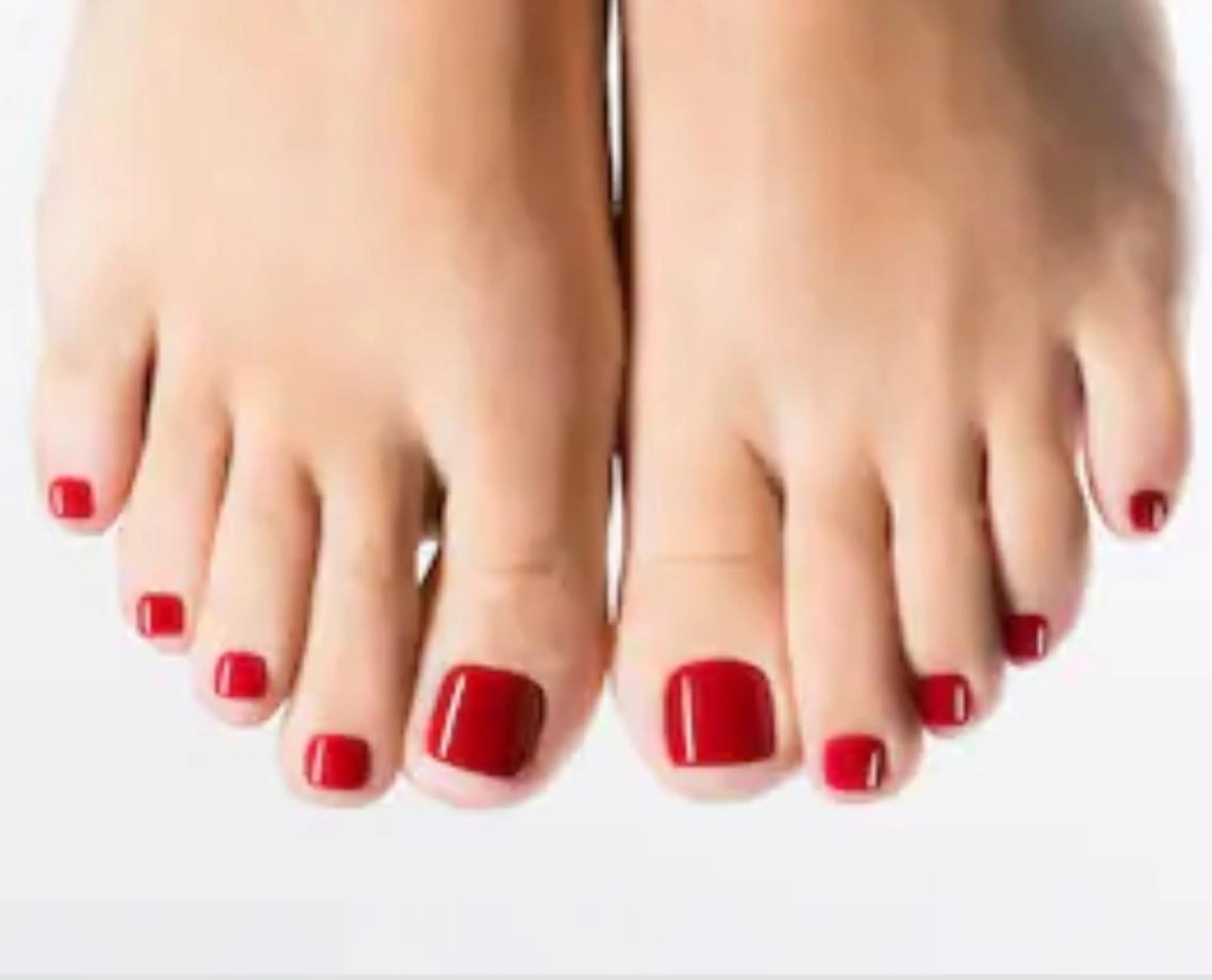 ネイル ワンカラーネイル シンプルネイル フットネイル L'instant  Nail Artzのネイルデザイン