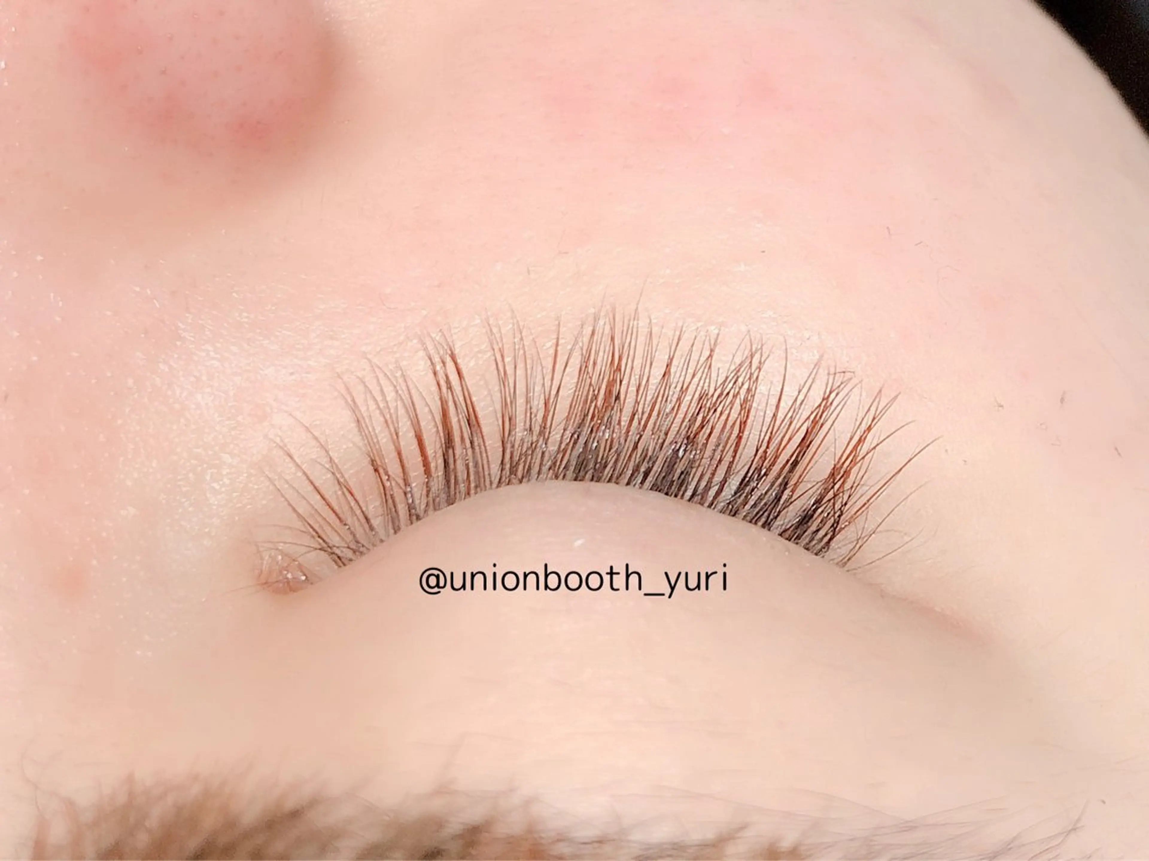 マツエク・マツパ UNIONBOOTH YURIのマツエク・マツパデザイン