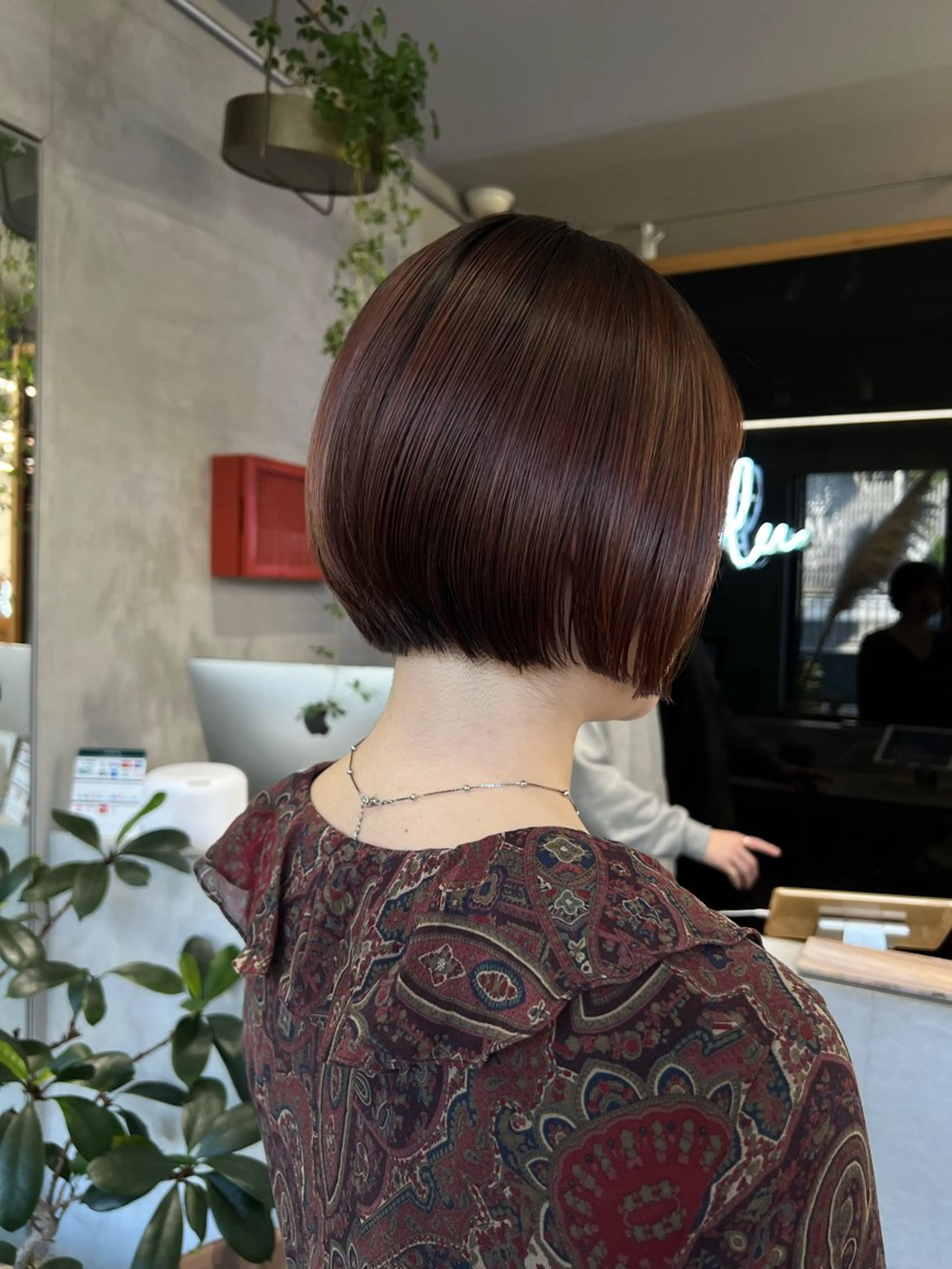 ショート サカモト ナオミのヘアスタイル