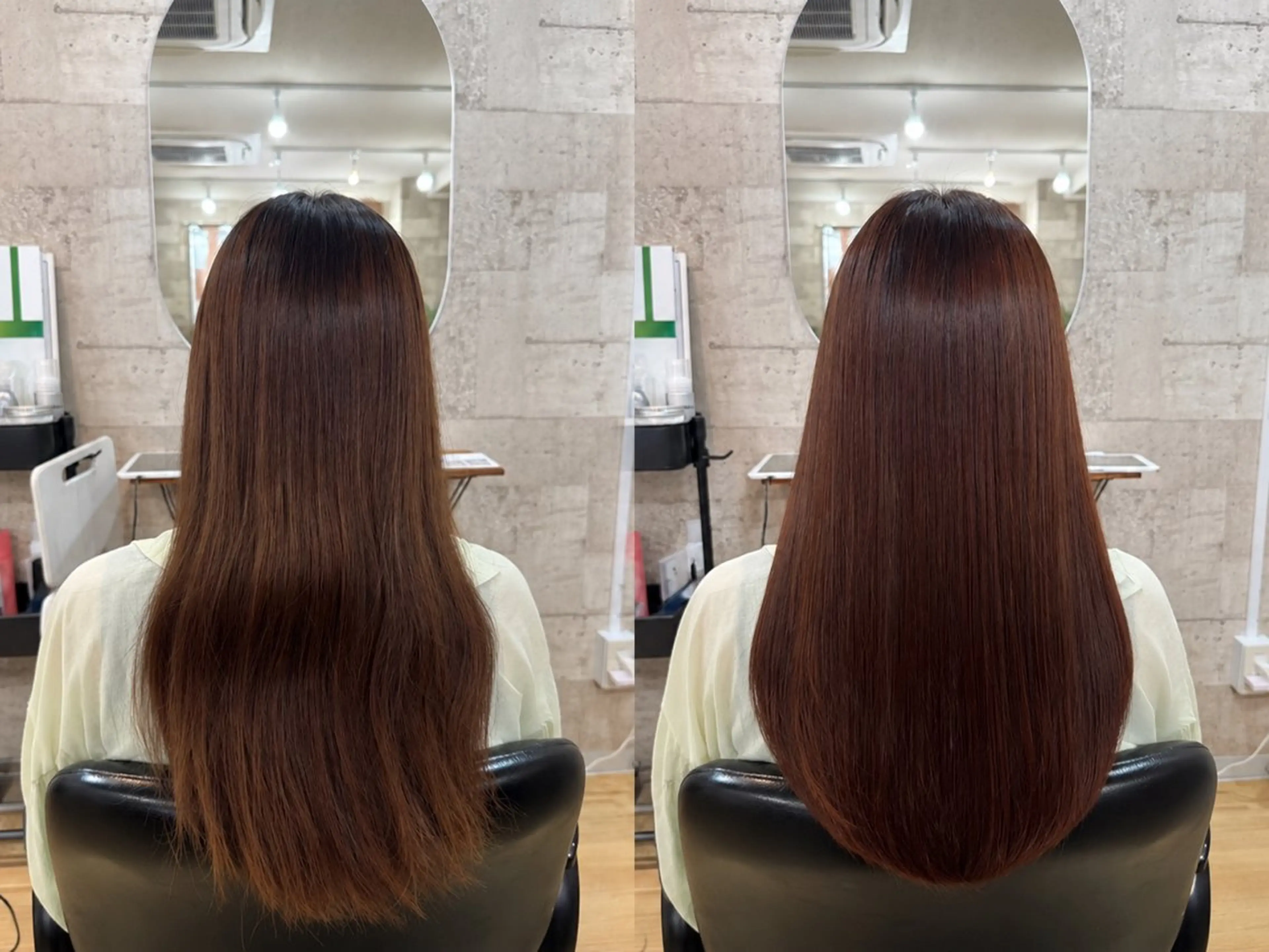 ロング カラー カット ヘアカラー トリートメント Garden 浅草蔵前のヘアスタイル