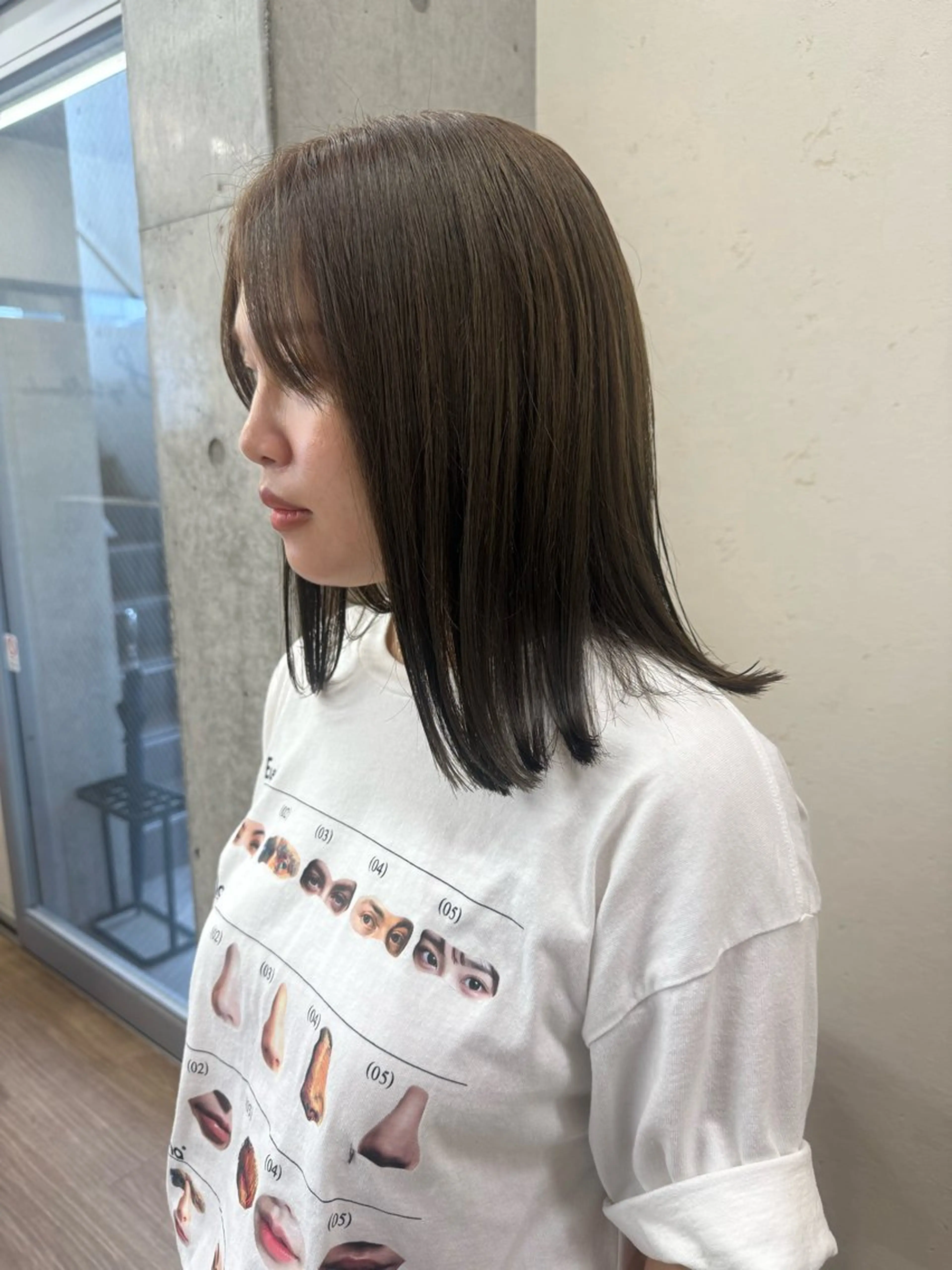 【小顔見えカット】似合わせカット×カラーの写真