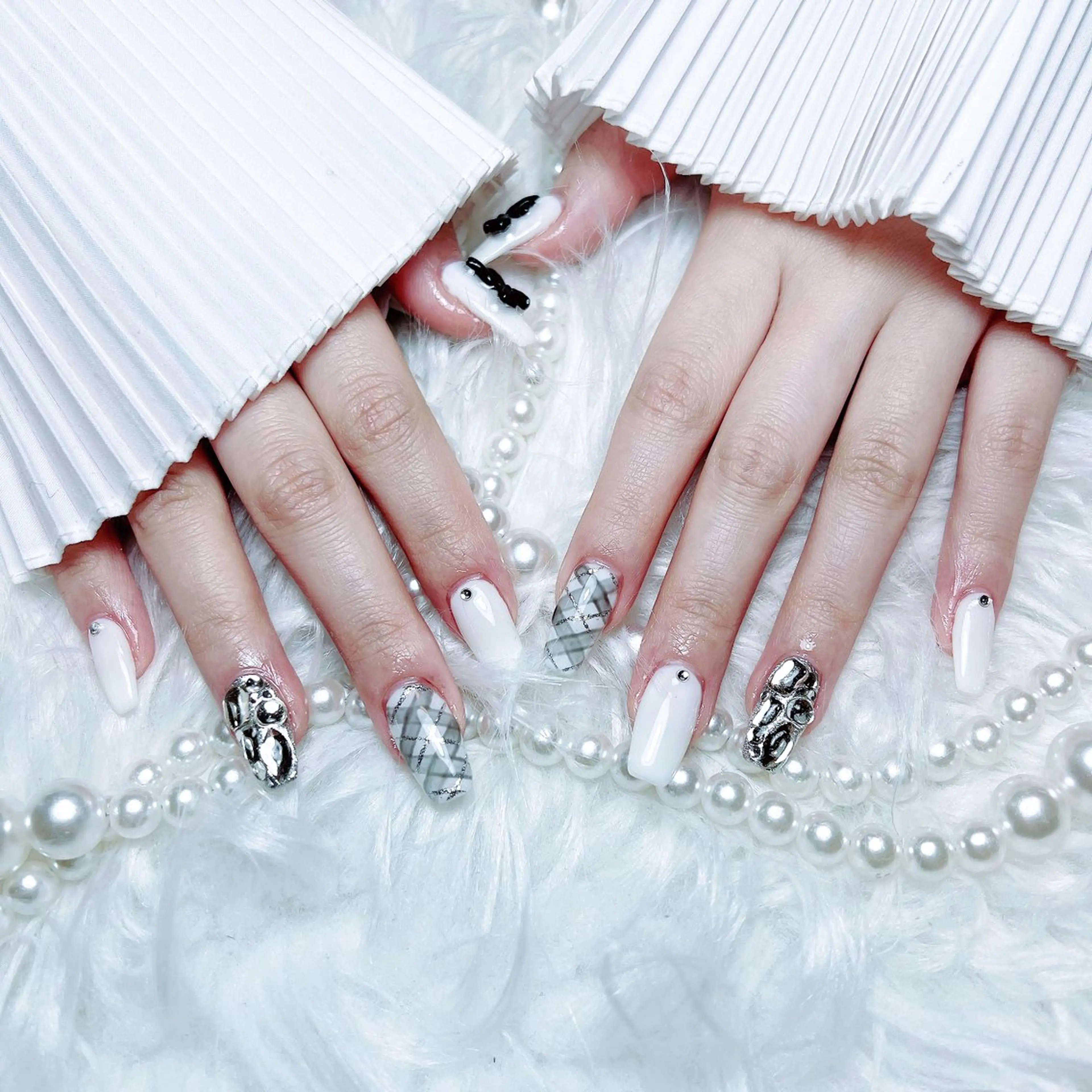 ネイル ハンドネイル Ugirl Nail Pinpin🤍のネイルデザイン