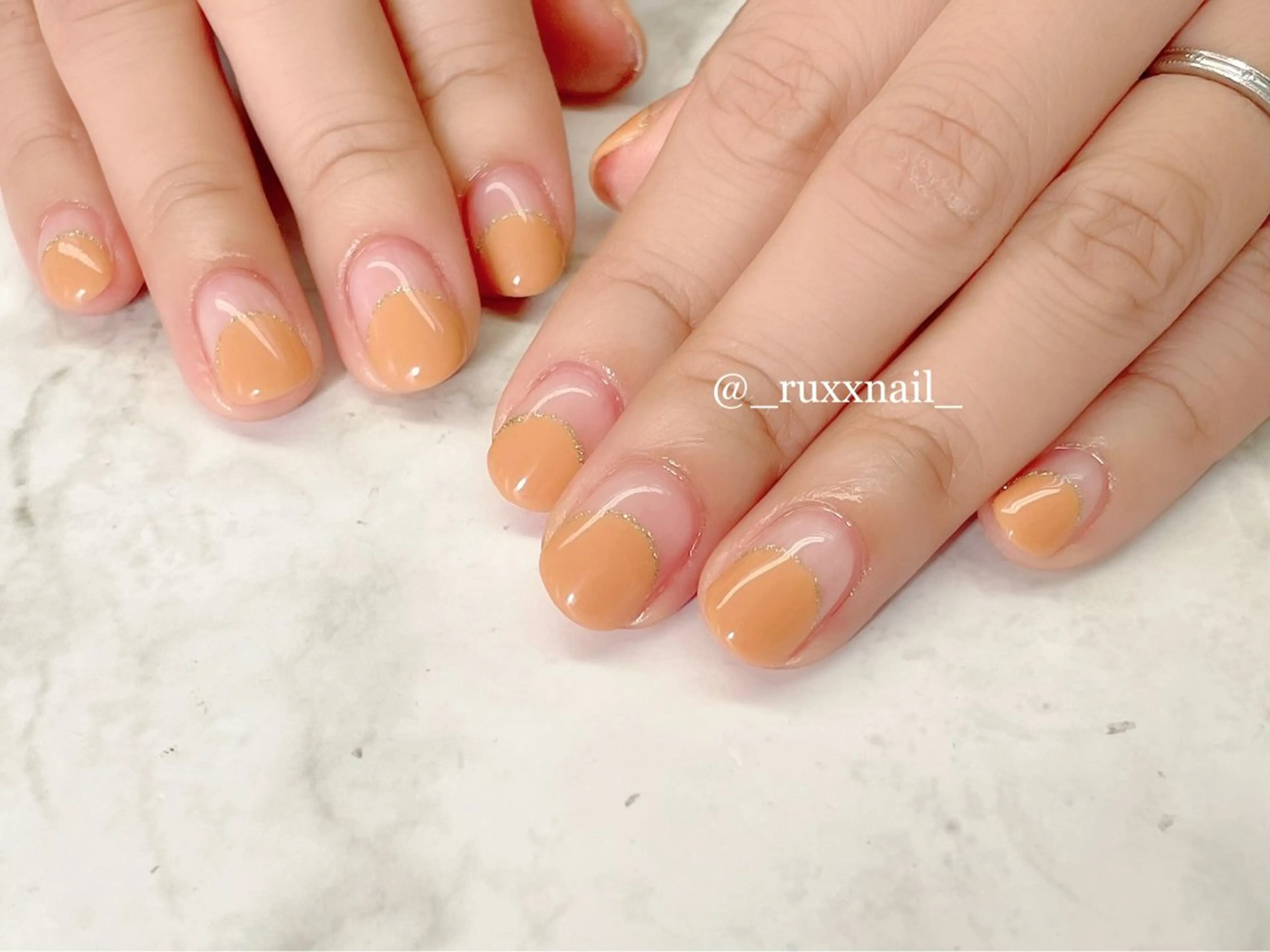 ネイル フレンチネイル Ruxx nailのネイルデザイン