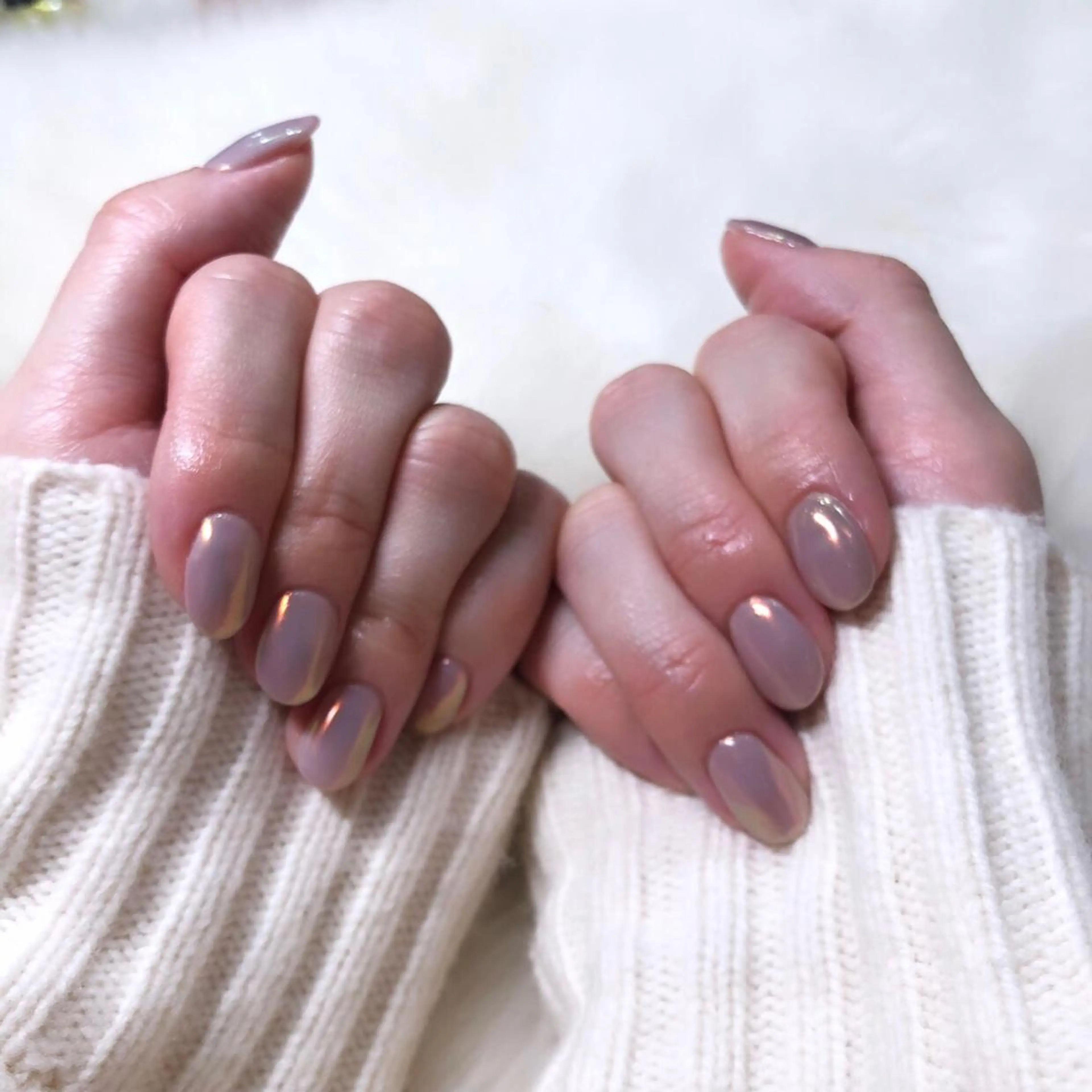 ネイル ミラーネイル ワンカラーネイル Miyagi Asamiのネイルデザイン