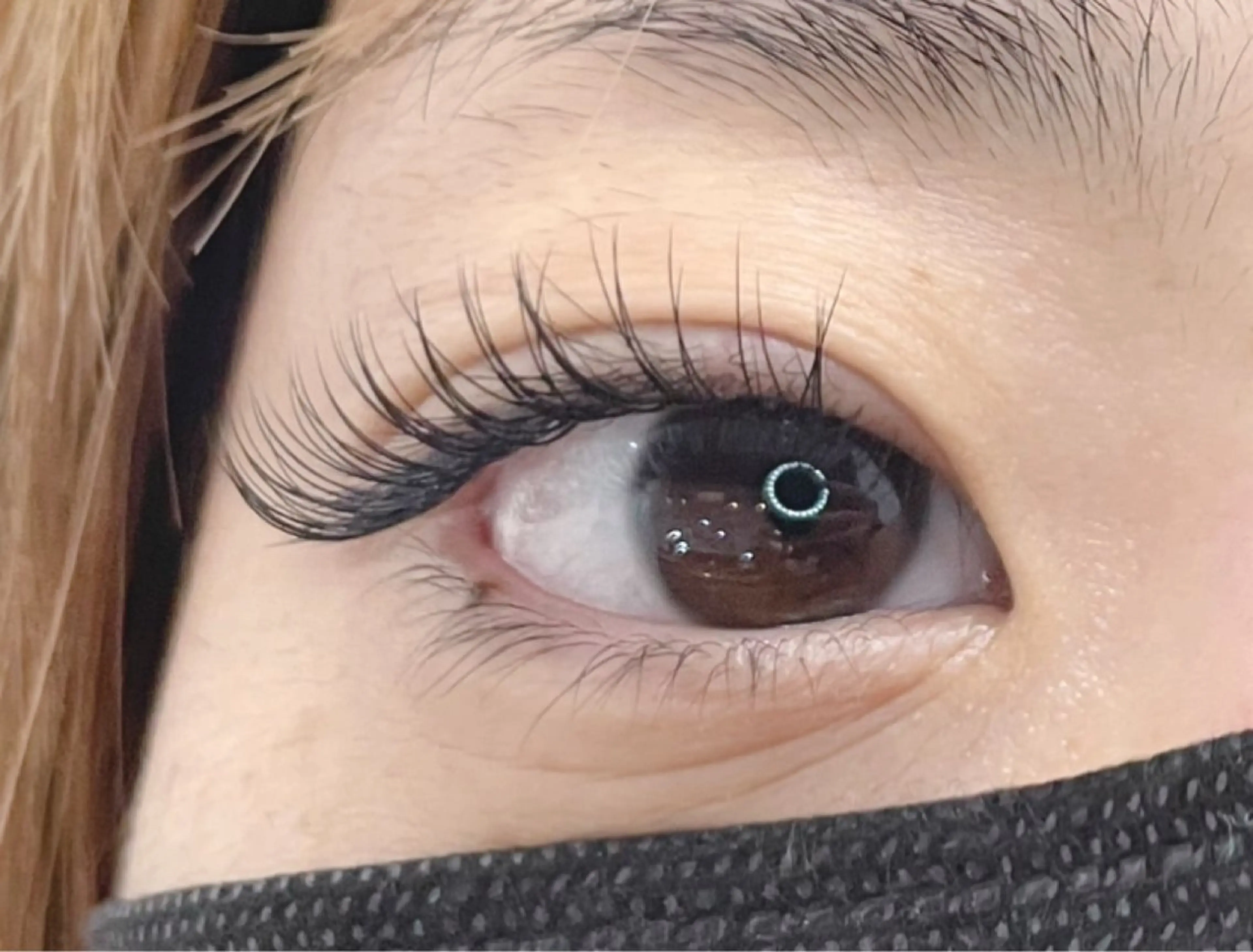 マツエク・マツパ Cカール フラットラッシュ ゴージャス 佐々木 朱葉のマツエク・マツパデザイン