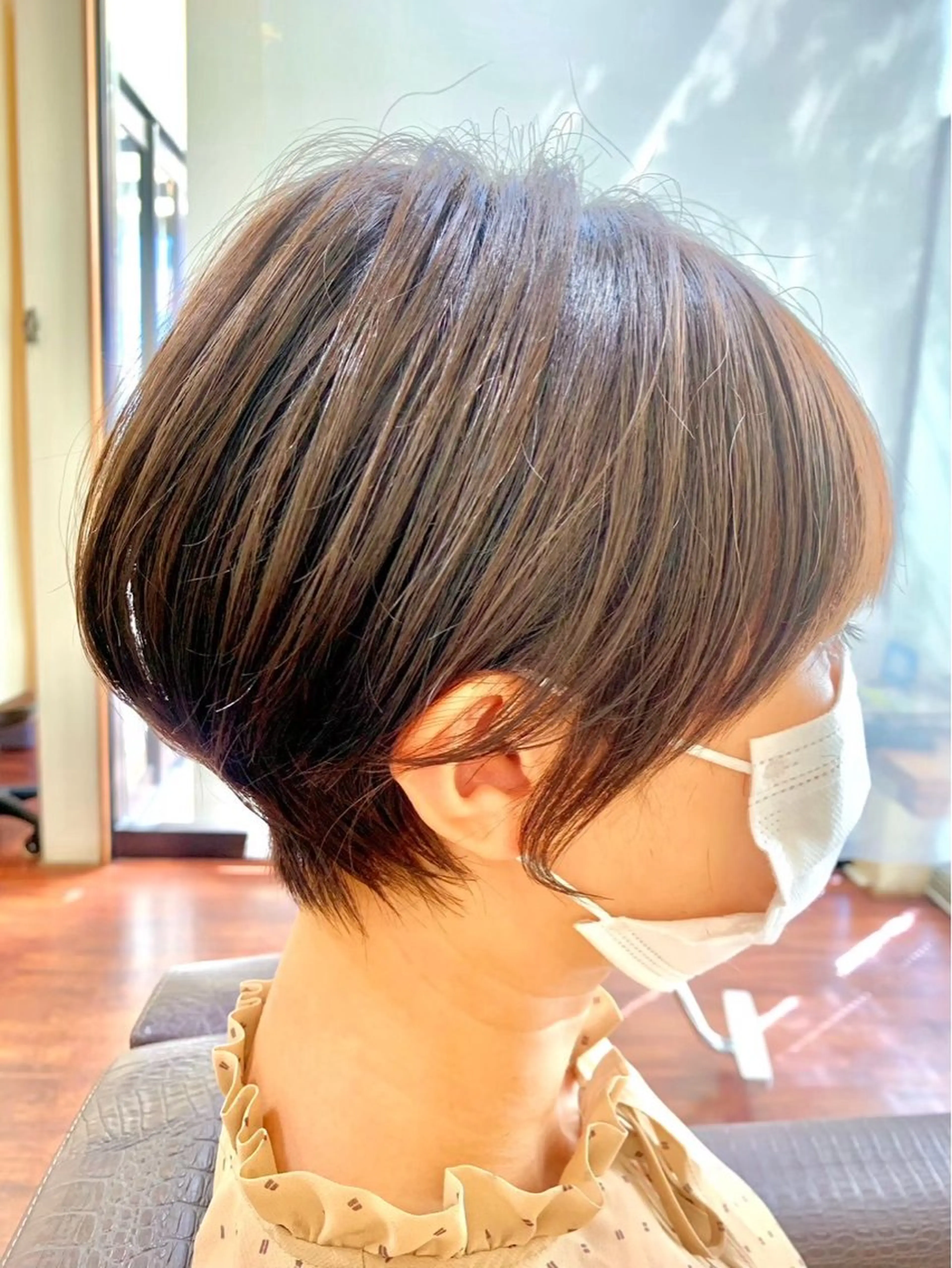 ショート 阿部 橋之助のヘアスタイル
