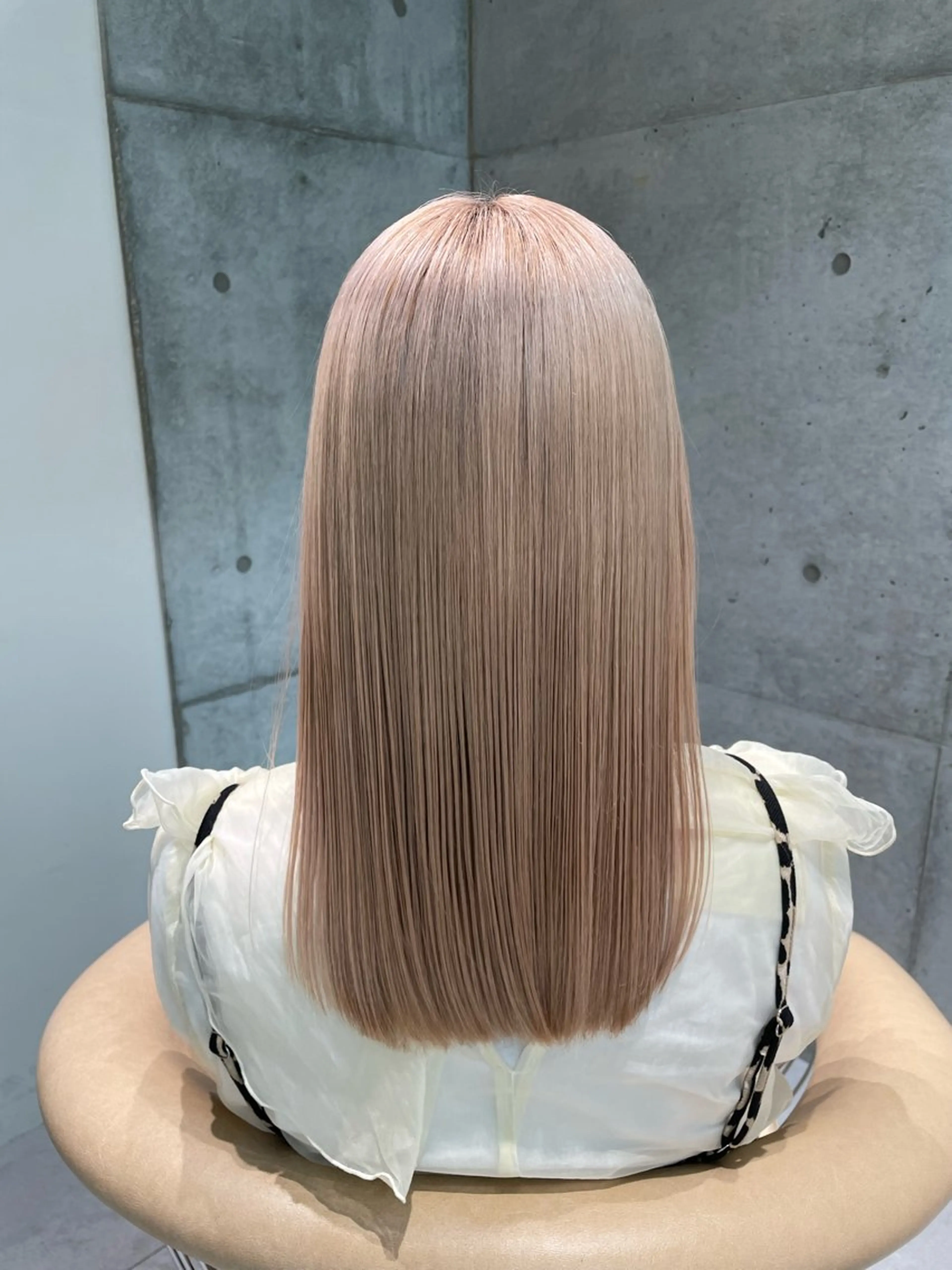 ブリーチしてても縮毛かけれちゃいます✨ブリーチ縮毛✨の写真