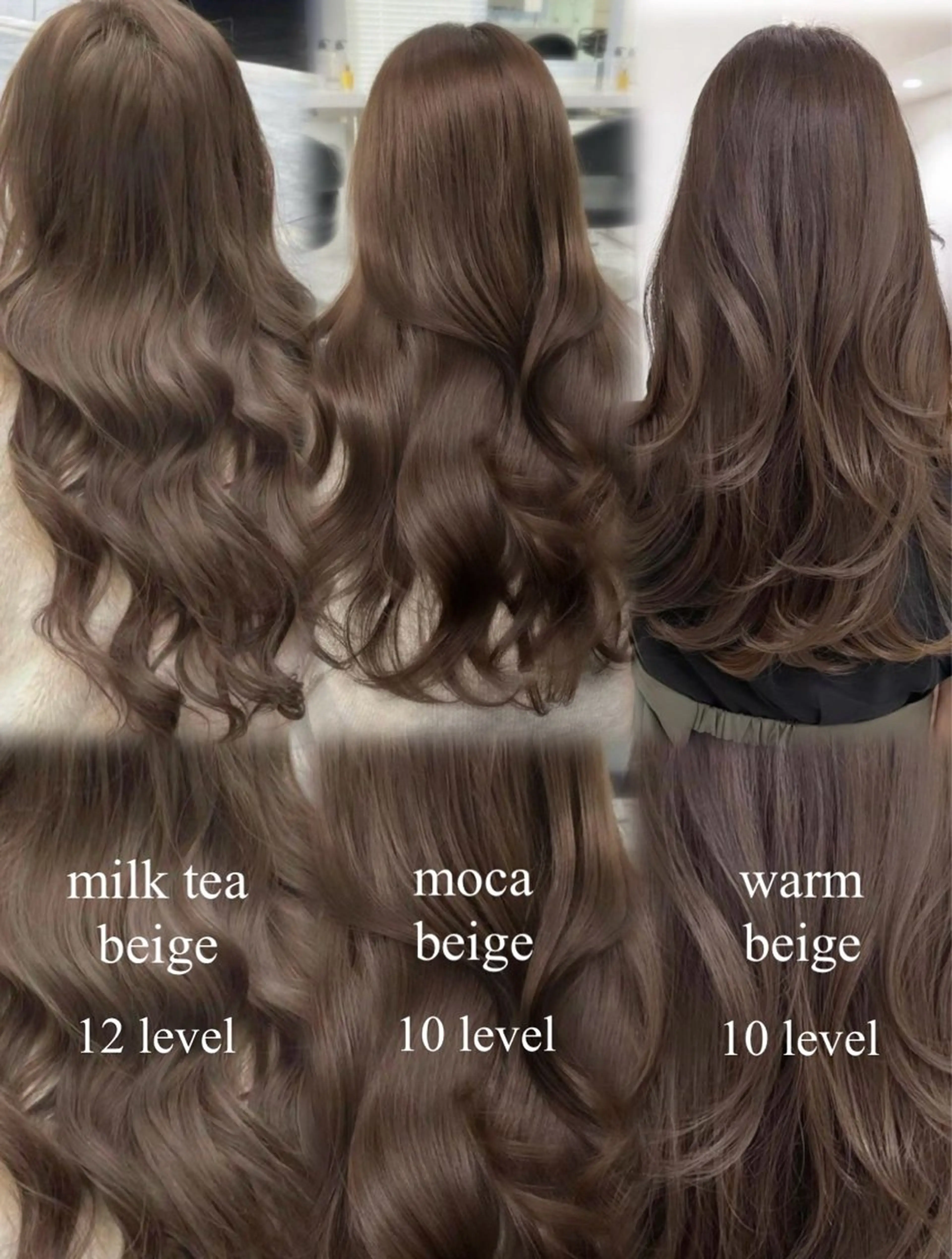 セミロング 𝑴𝑰𝒀𝑼🩰 /透明感カラー/青山のヘアスタイル