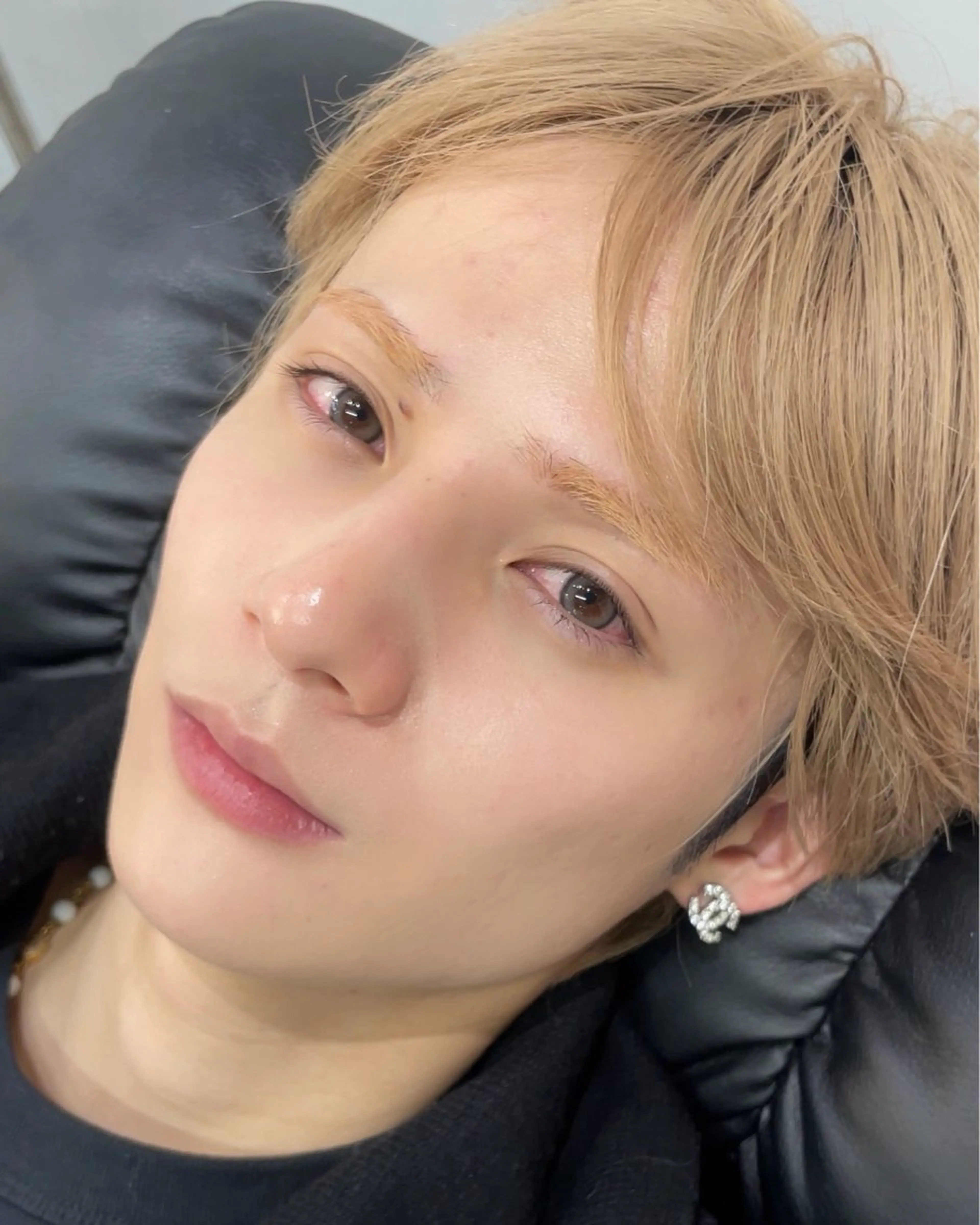 メンズまつ毛パーマの写真