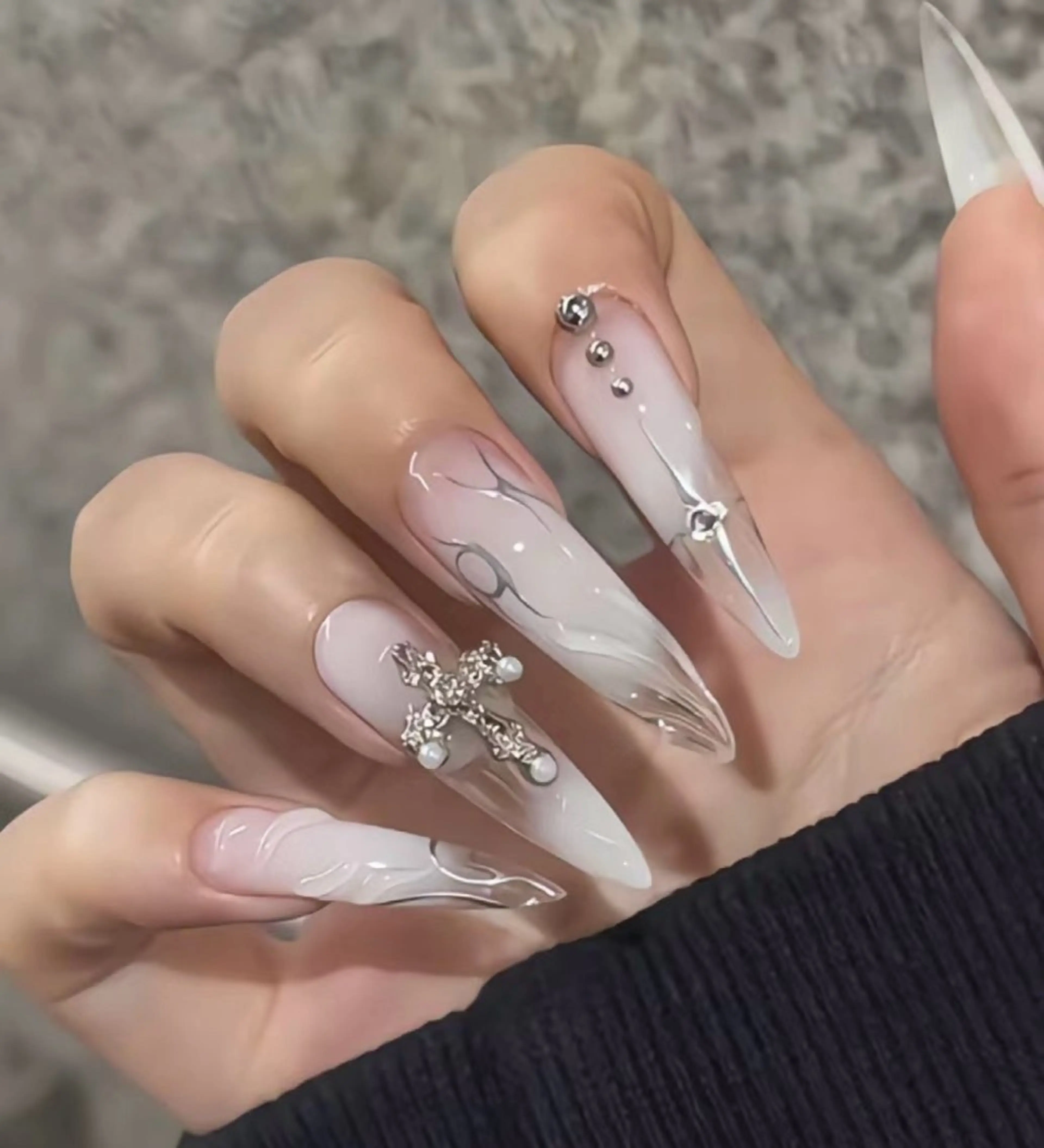 ネイル 長さだし専門店 M2　rikaのネイルデザイン