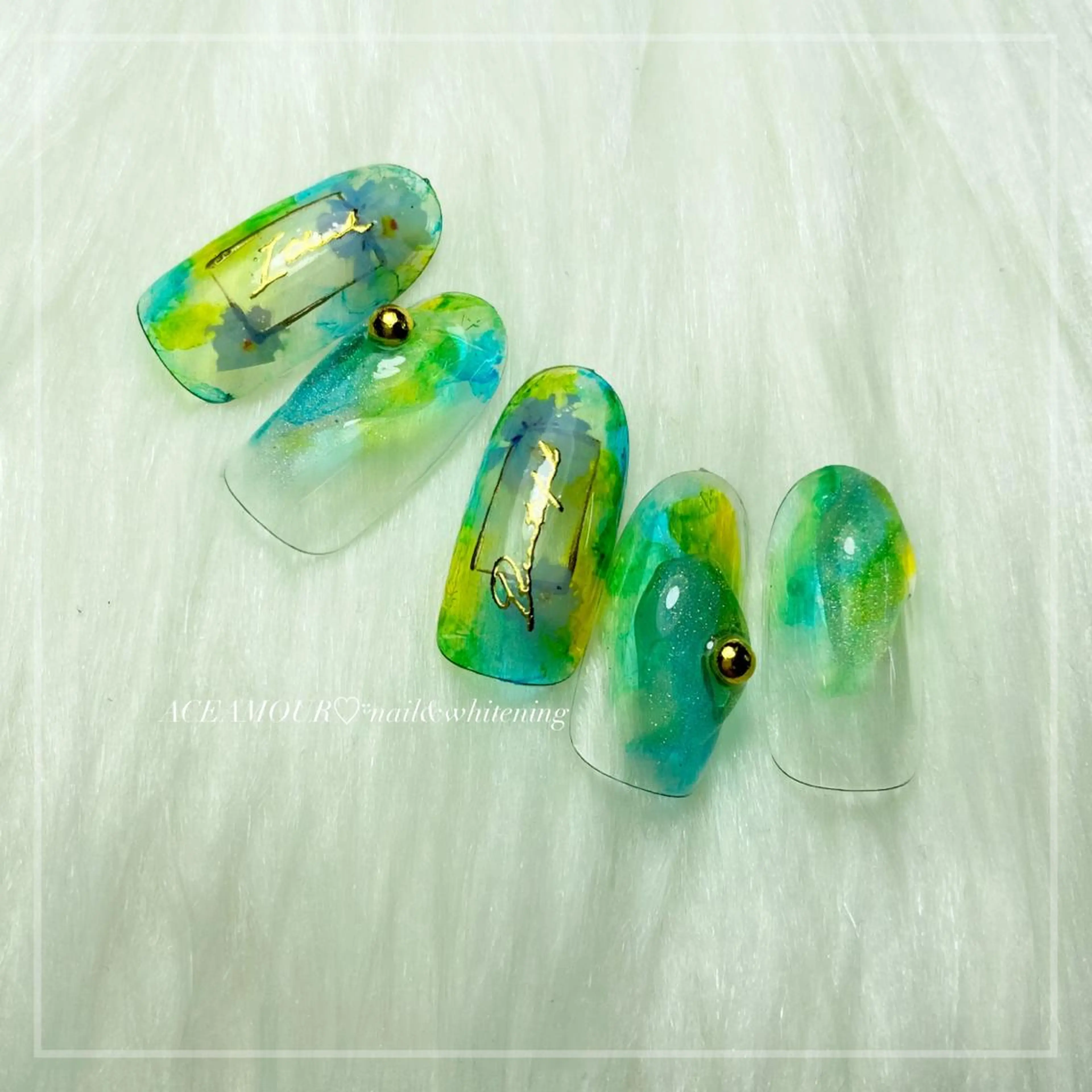 ネイル ネイル/耳つぼ /新ホワイトニングのネイルデザイン