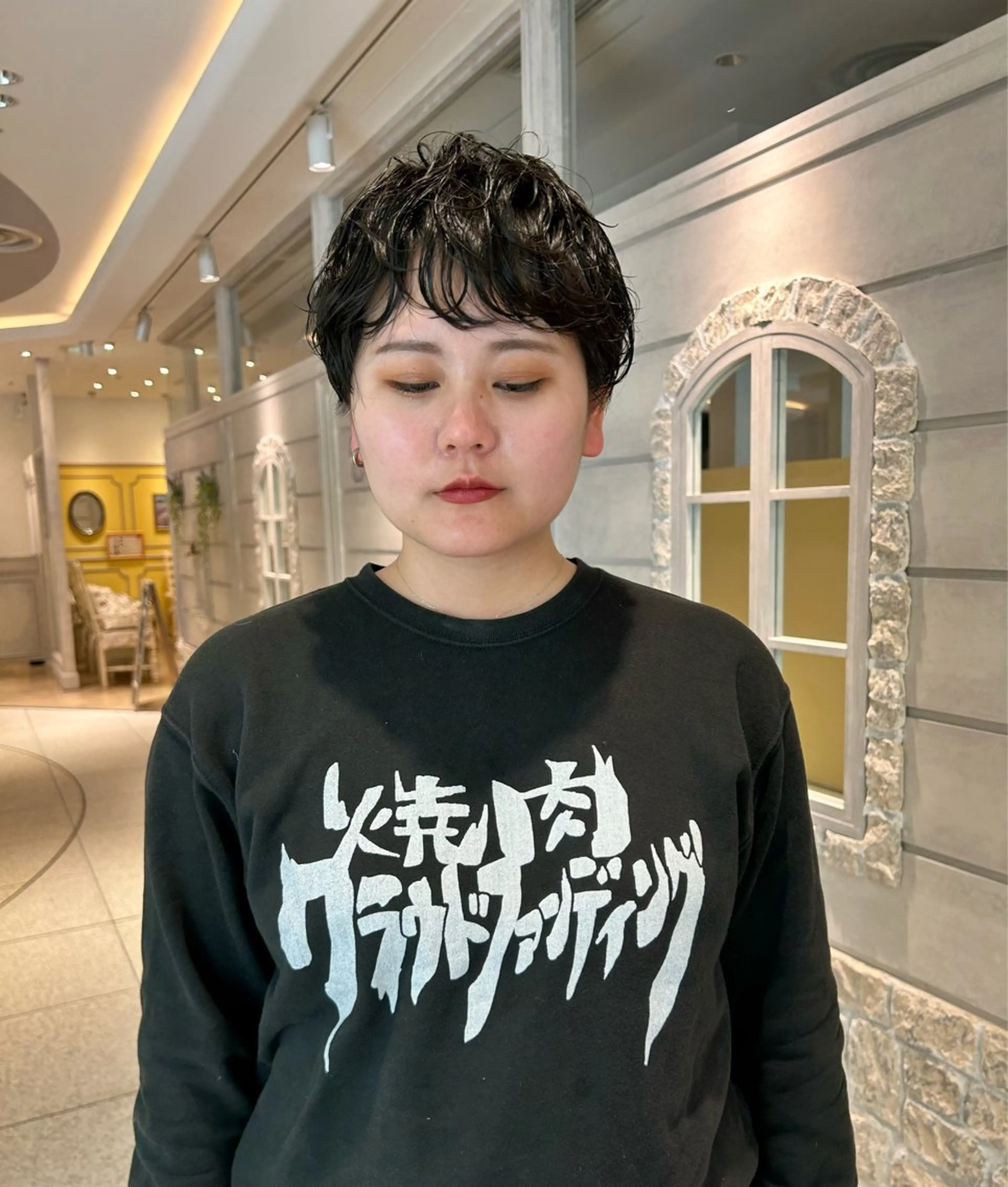 ショート パーマ カット パーマ 末武 佑太のヘアスタイル