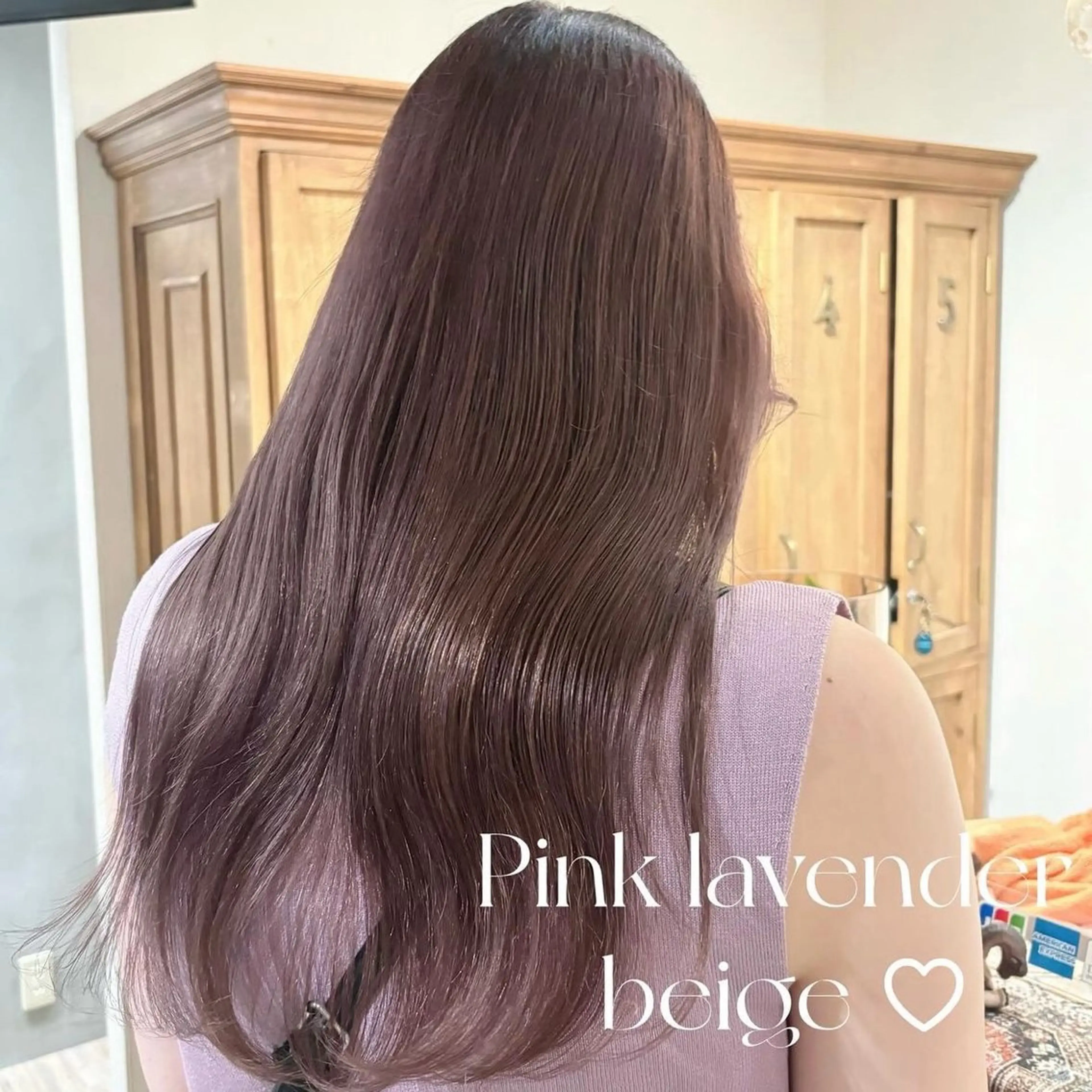 ロング カラー ヘアカラー トリートメント Aoi 🎀 Ly hairのヘアスタイル