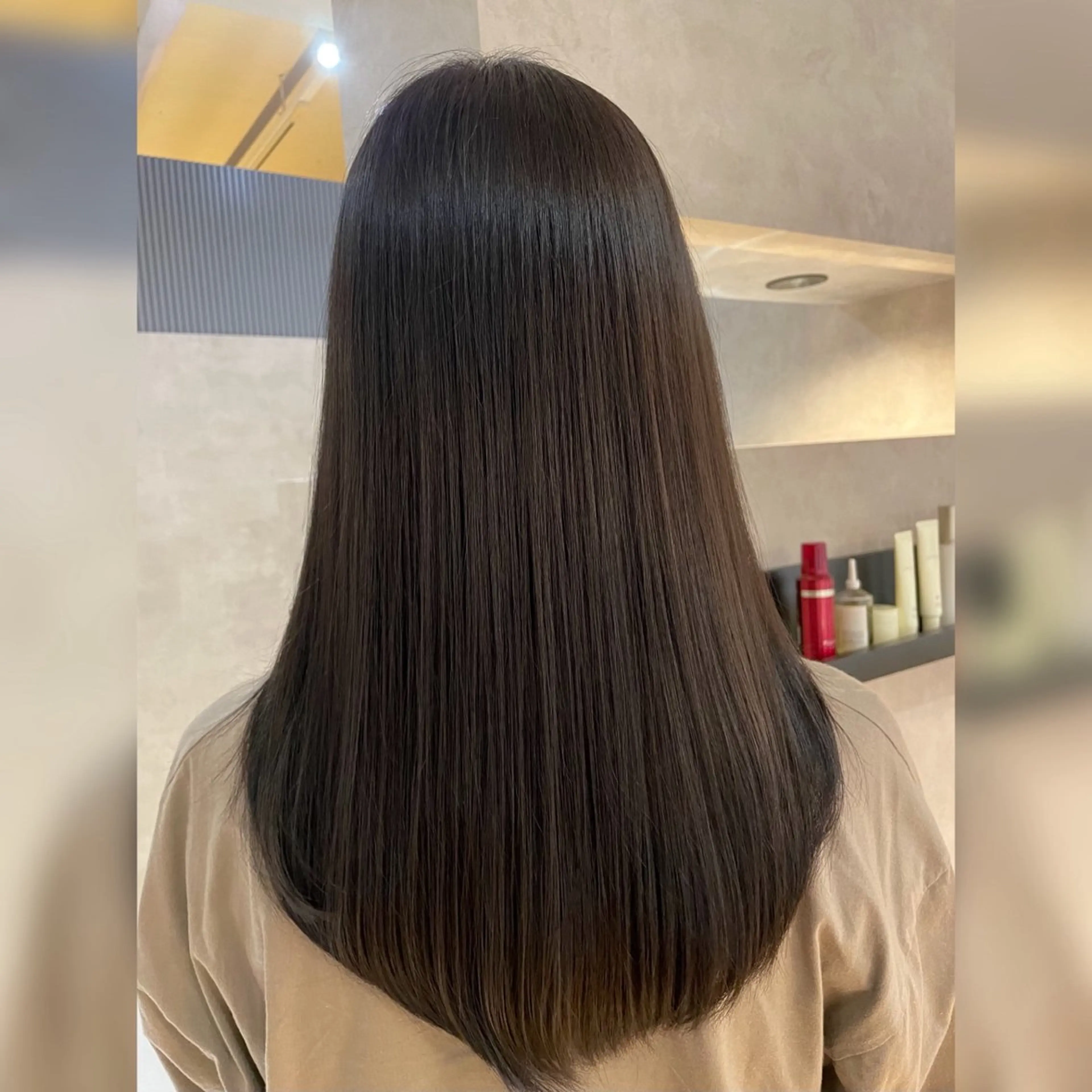 ロング カラー 松元 裕樹のヘアスタイル