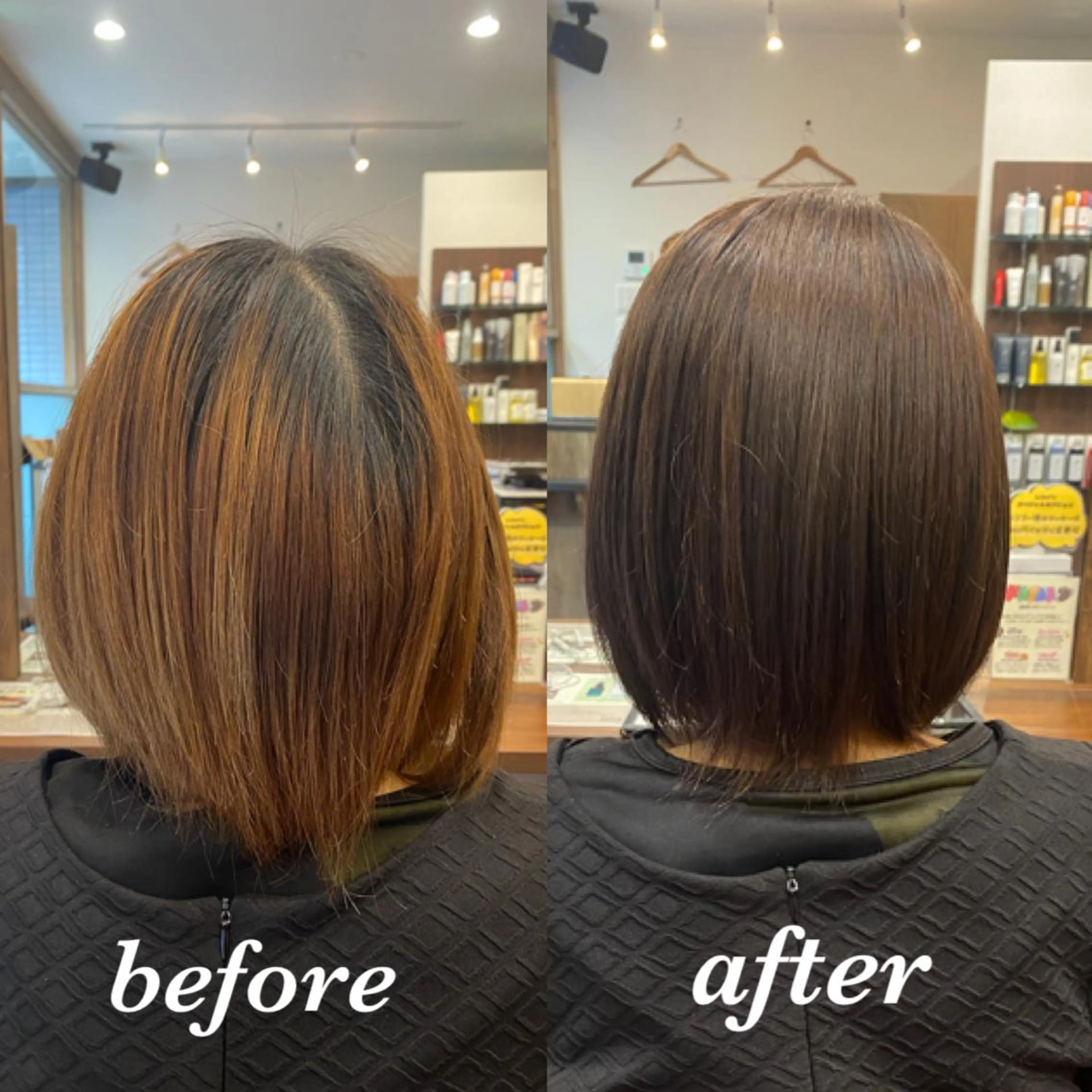 カラー グレージュ バイオレットカラー Lien's teraのヘアスタイル