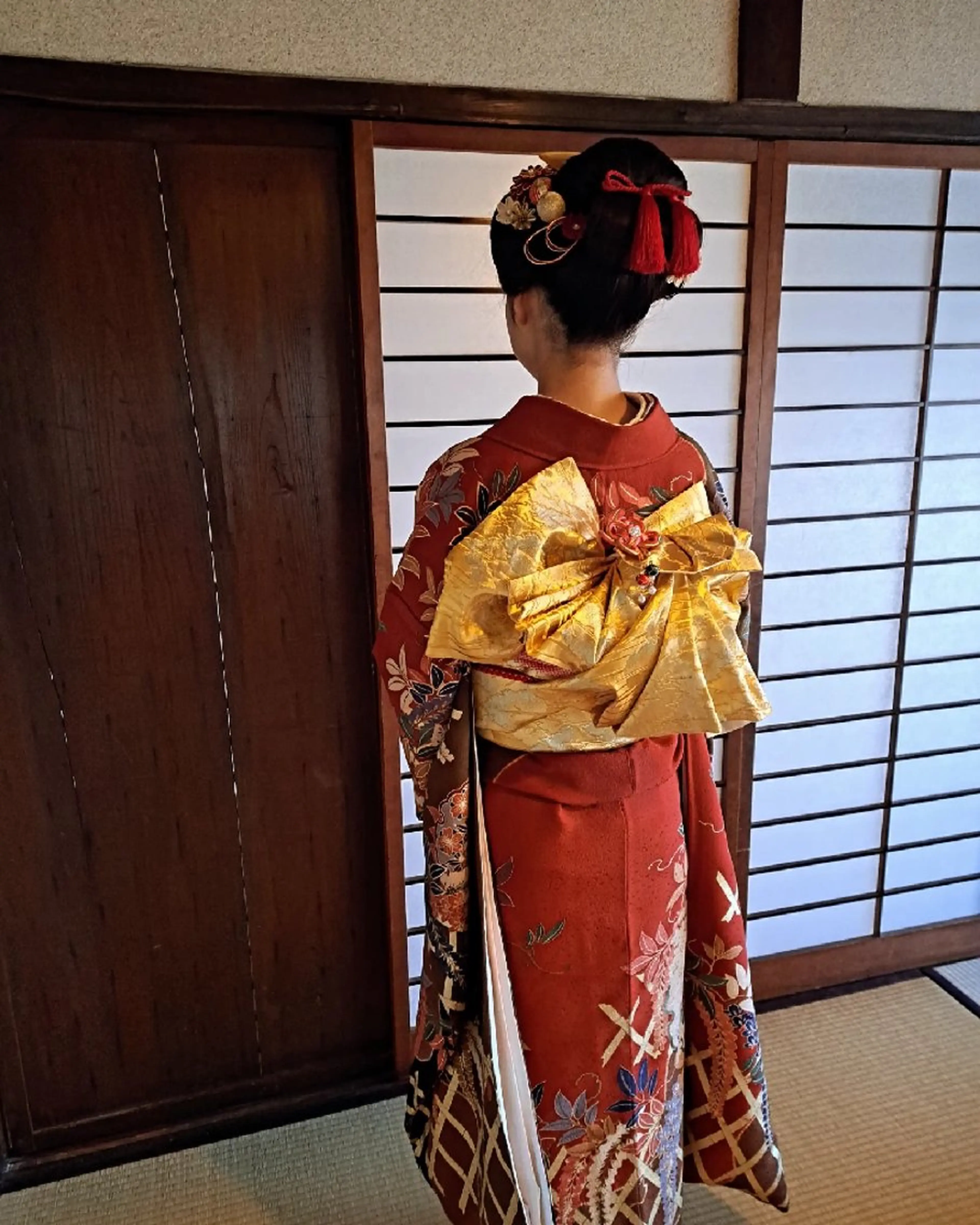 ヘアアレンジ ロング 町屋フォトスタジオ希ノ和所属・案西 美里のヘアスタイル