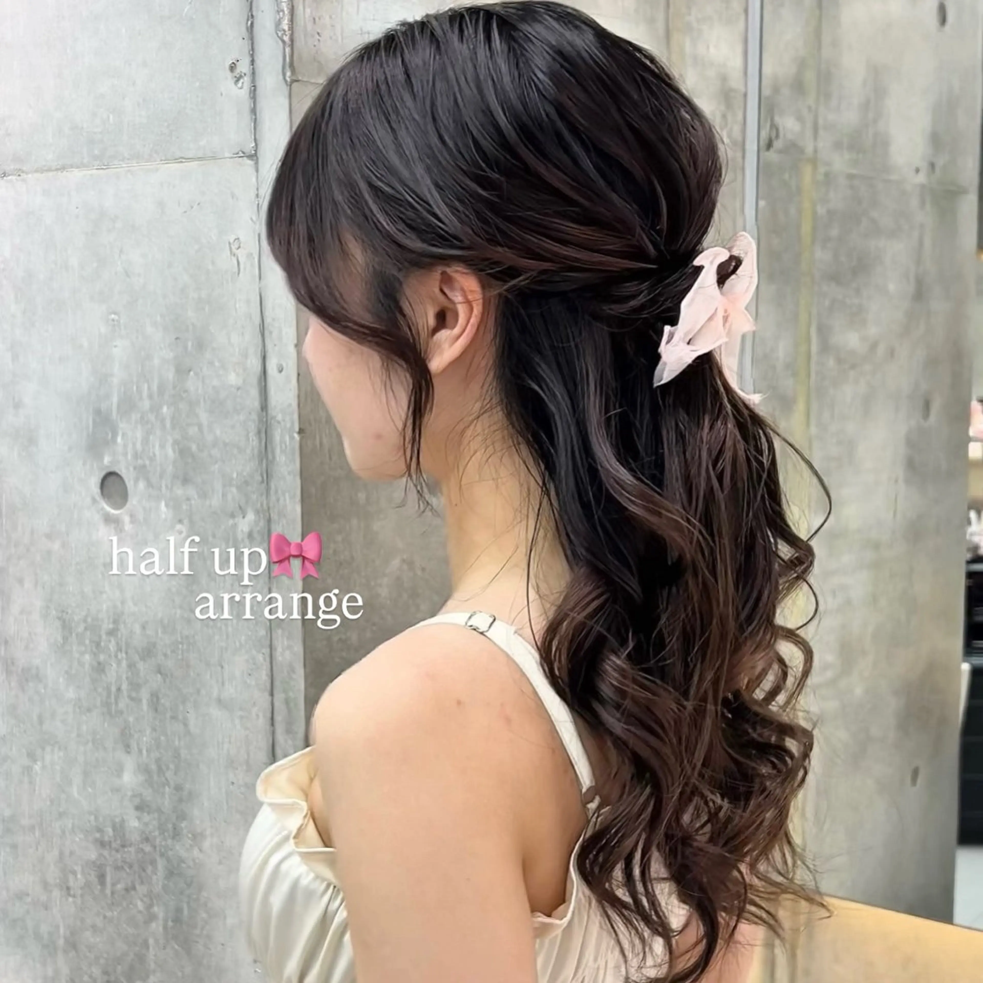 ヘアアレンジ カット ヘアセット monaヘアアレンジ 🎀/お呼ばれのヘアスタイル