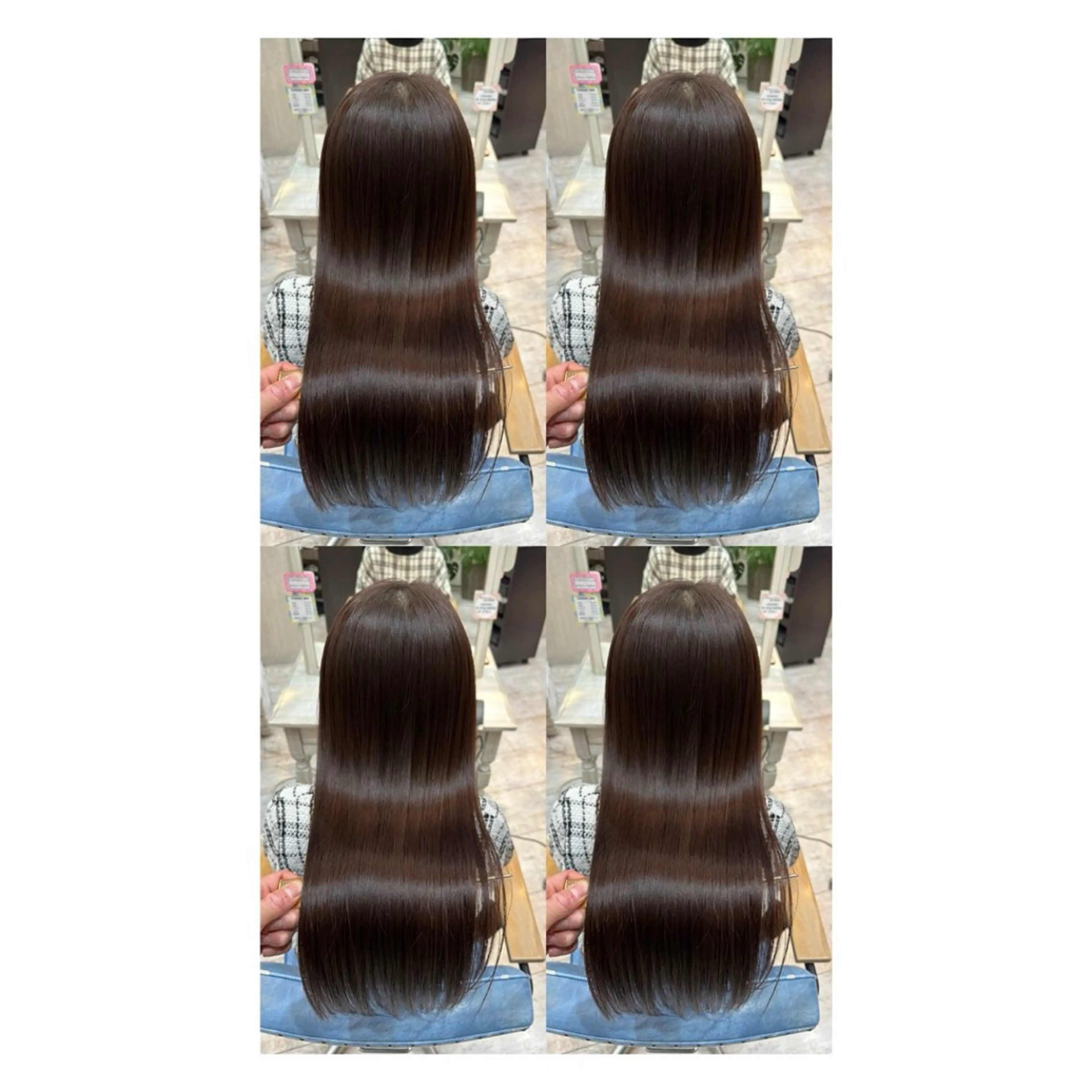 ロング カラー 透明感カラー 髪質改善 縮毛矯正 トリートメント 店長✨レイヤー✖️ 髪質改善✖️韓国ヘアのヘアスタイル