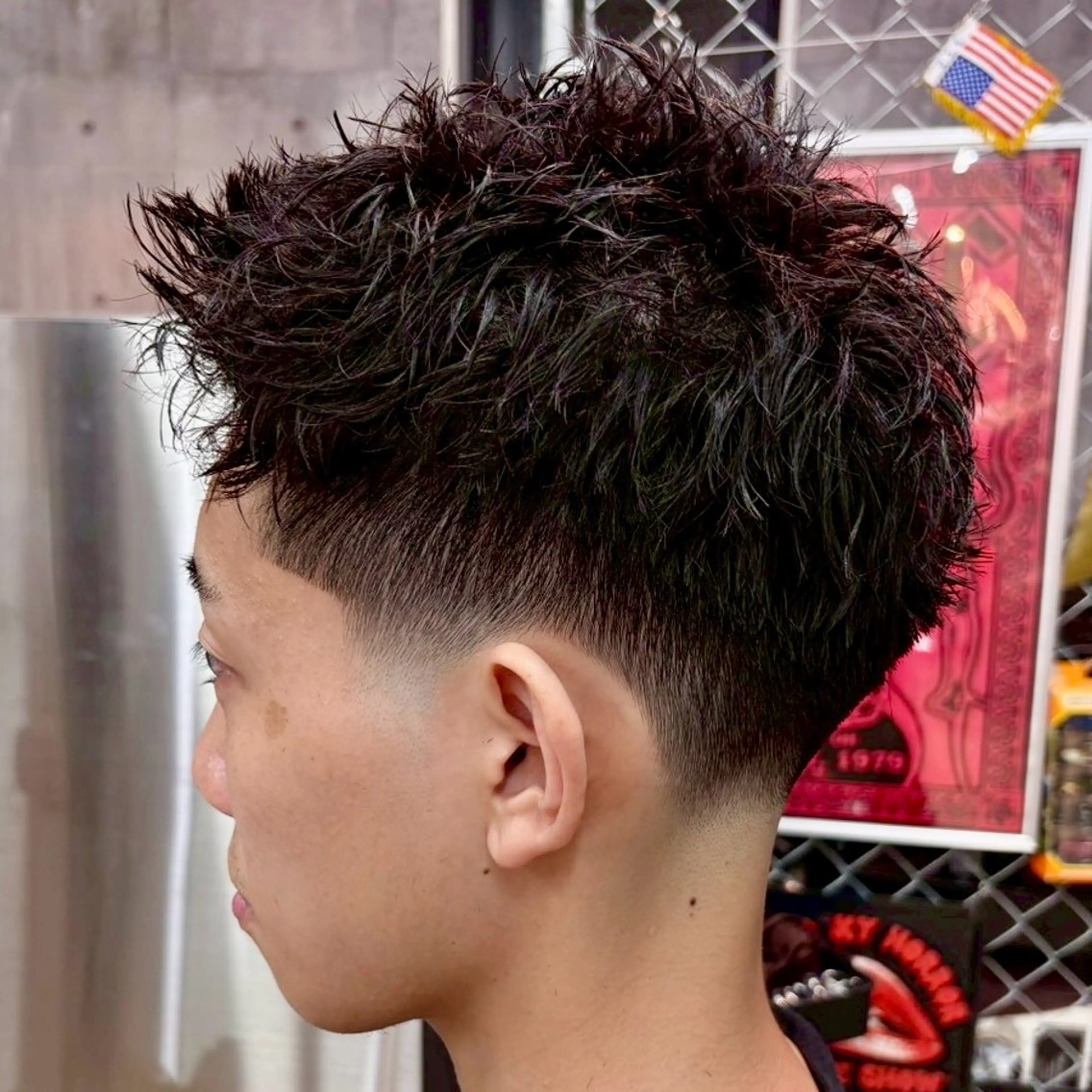 パーマ メンズ MENIN メンズ サロン　望月　涼太のヘアスタイル