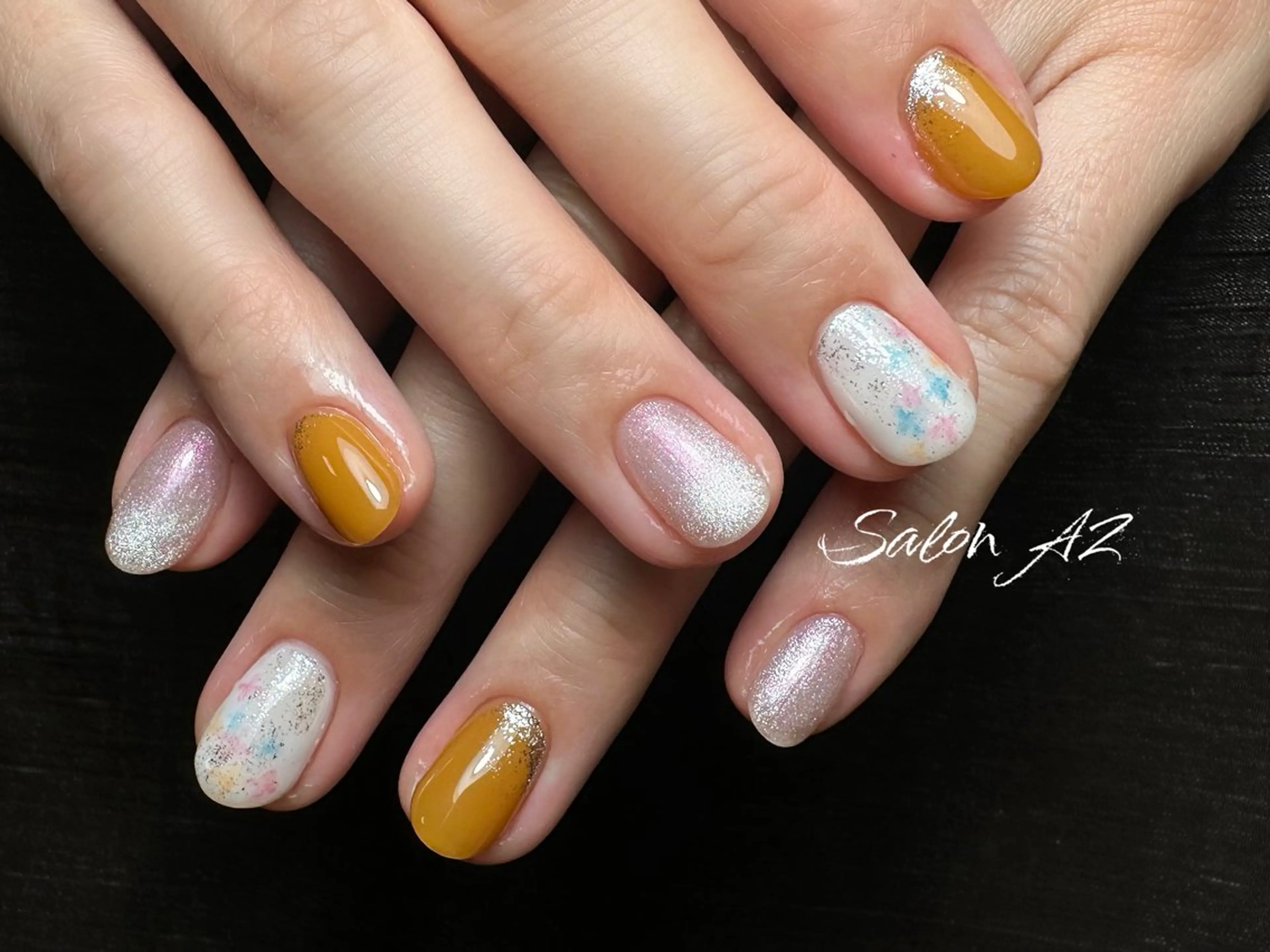 ネイル オフィスネイル ハンドネイル salon AZ NANAのネイルデザイン