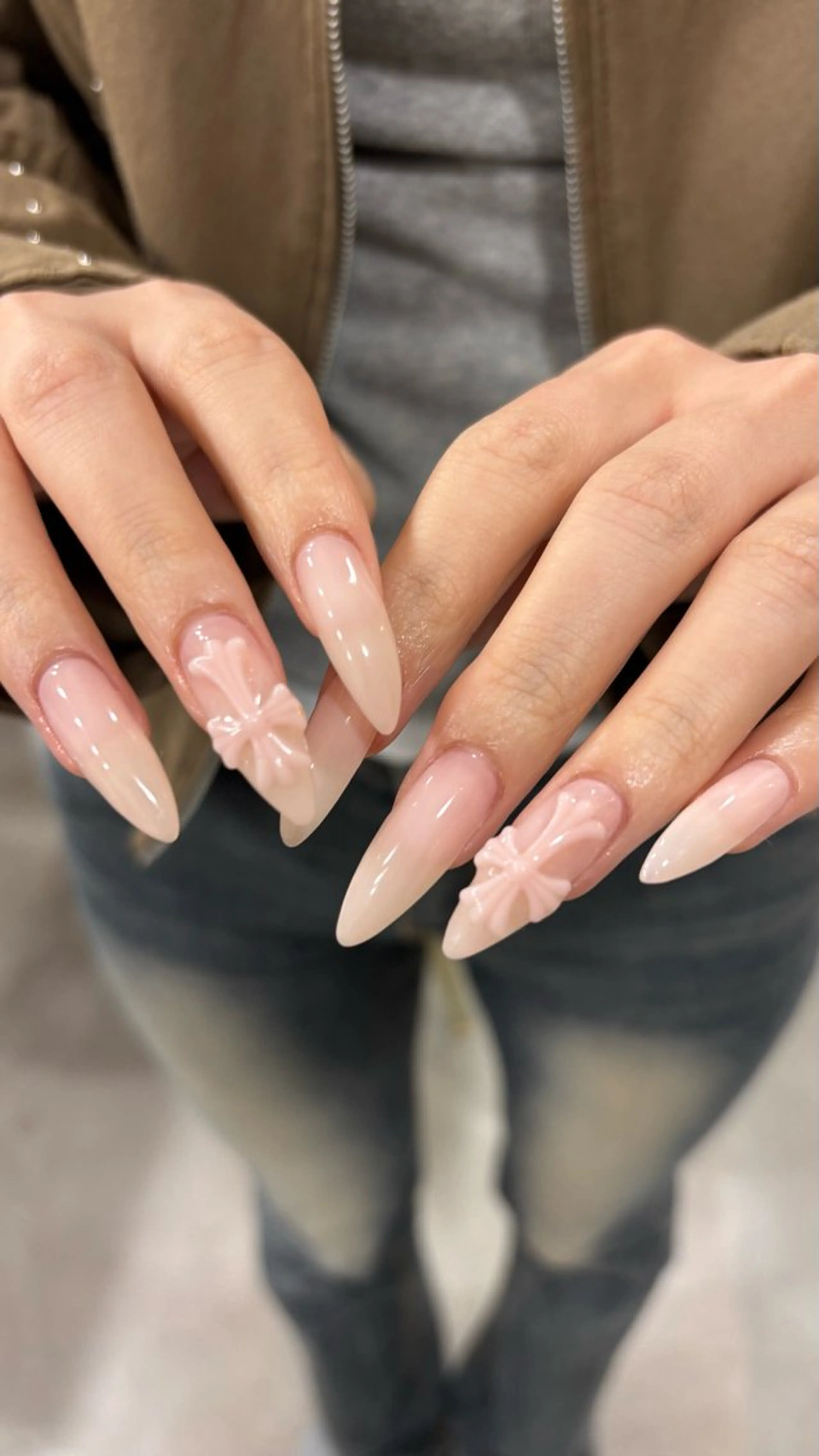 ネイル ハンドネイル 🤎Two ERI🤎のネイルデザイン