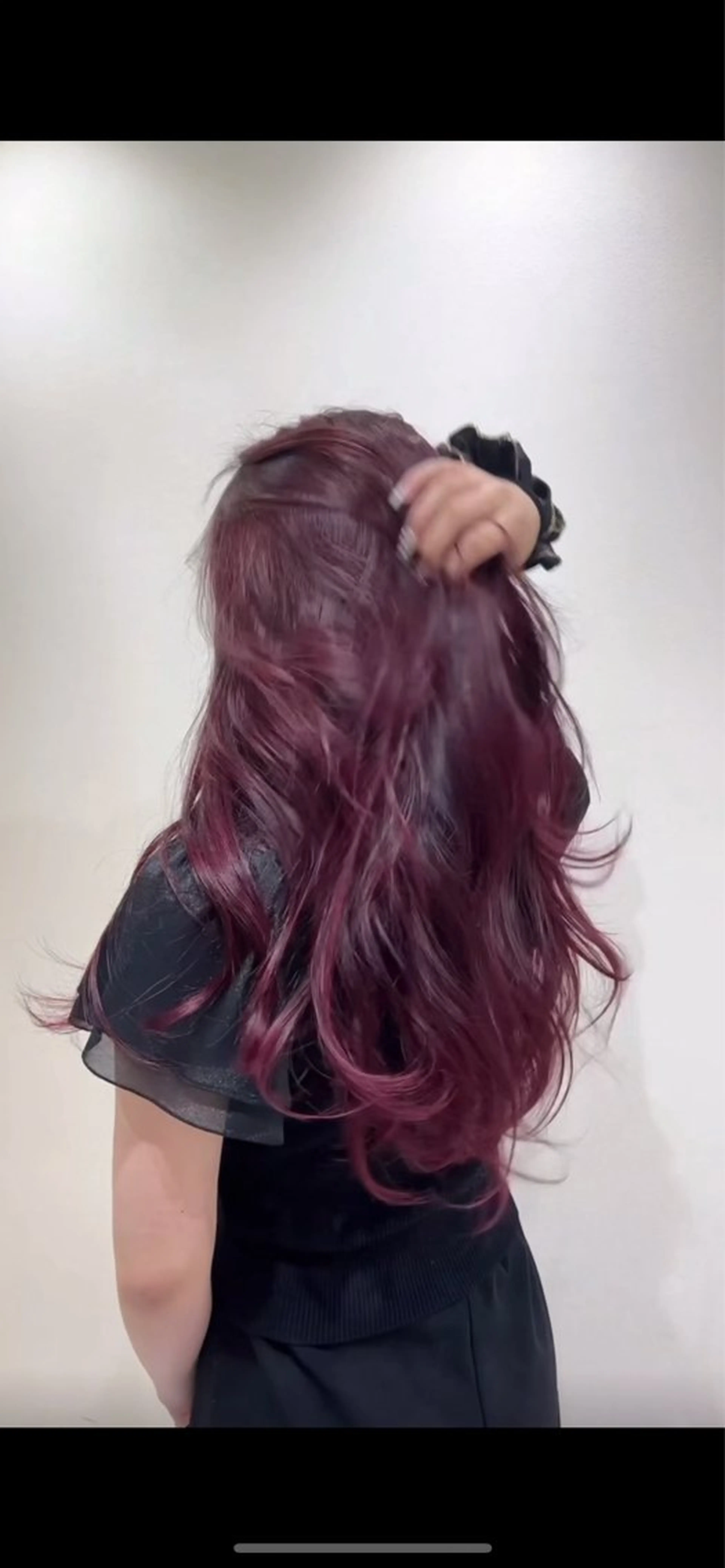 ロング 韓国風ヘア ヘアカラー hiyori🎀/艶 カラー/レイヤーのヘアスタイル