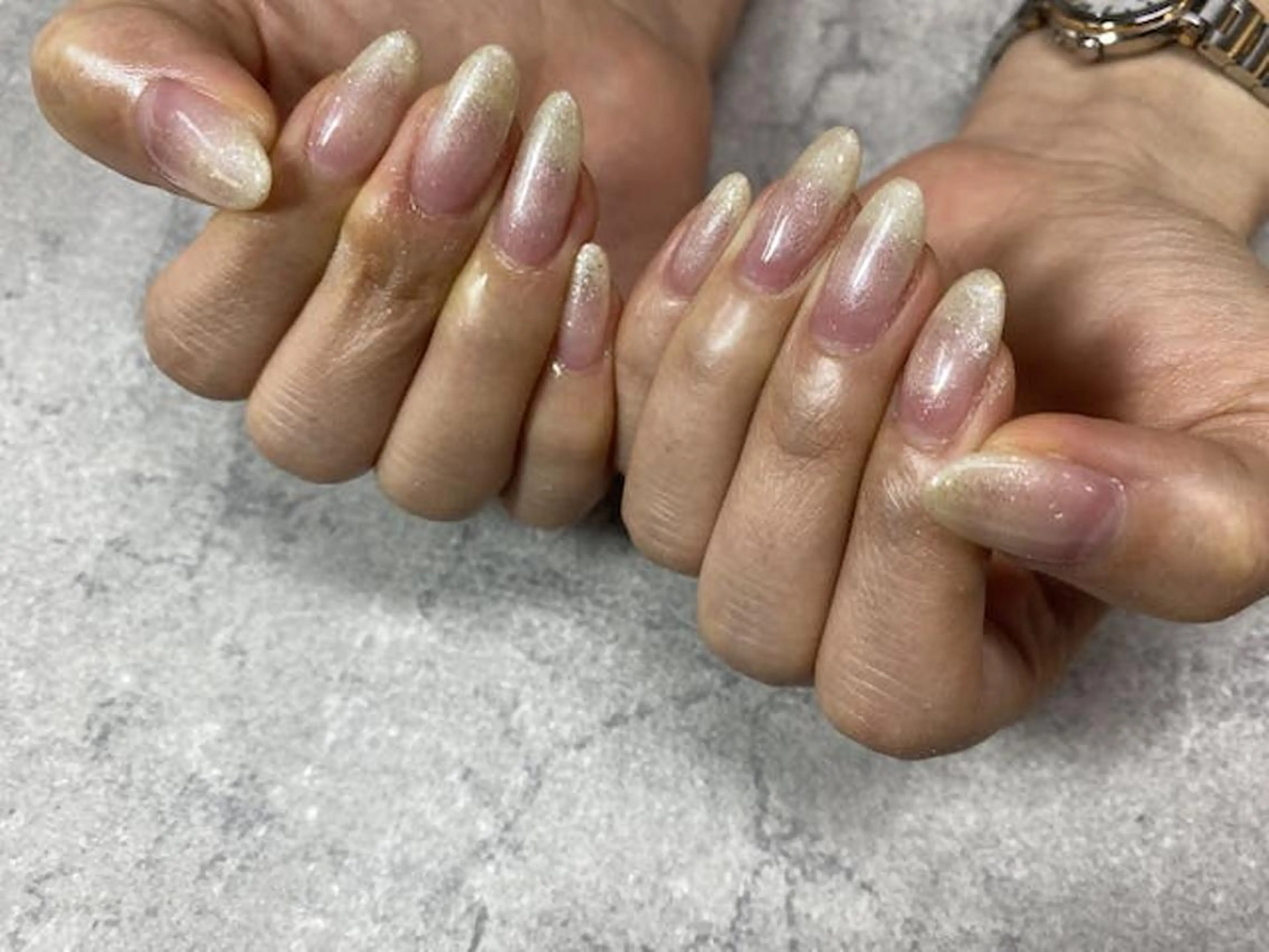 ネイル フットネイル フレンチネイル ジェルネイル ガラスフレンチ グラデーション ハンドネイル ハンドケア FASTNAIL PLUS 新宿店のネイルデザイン