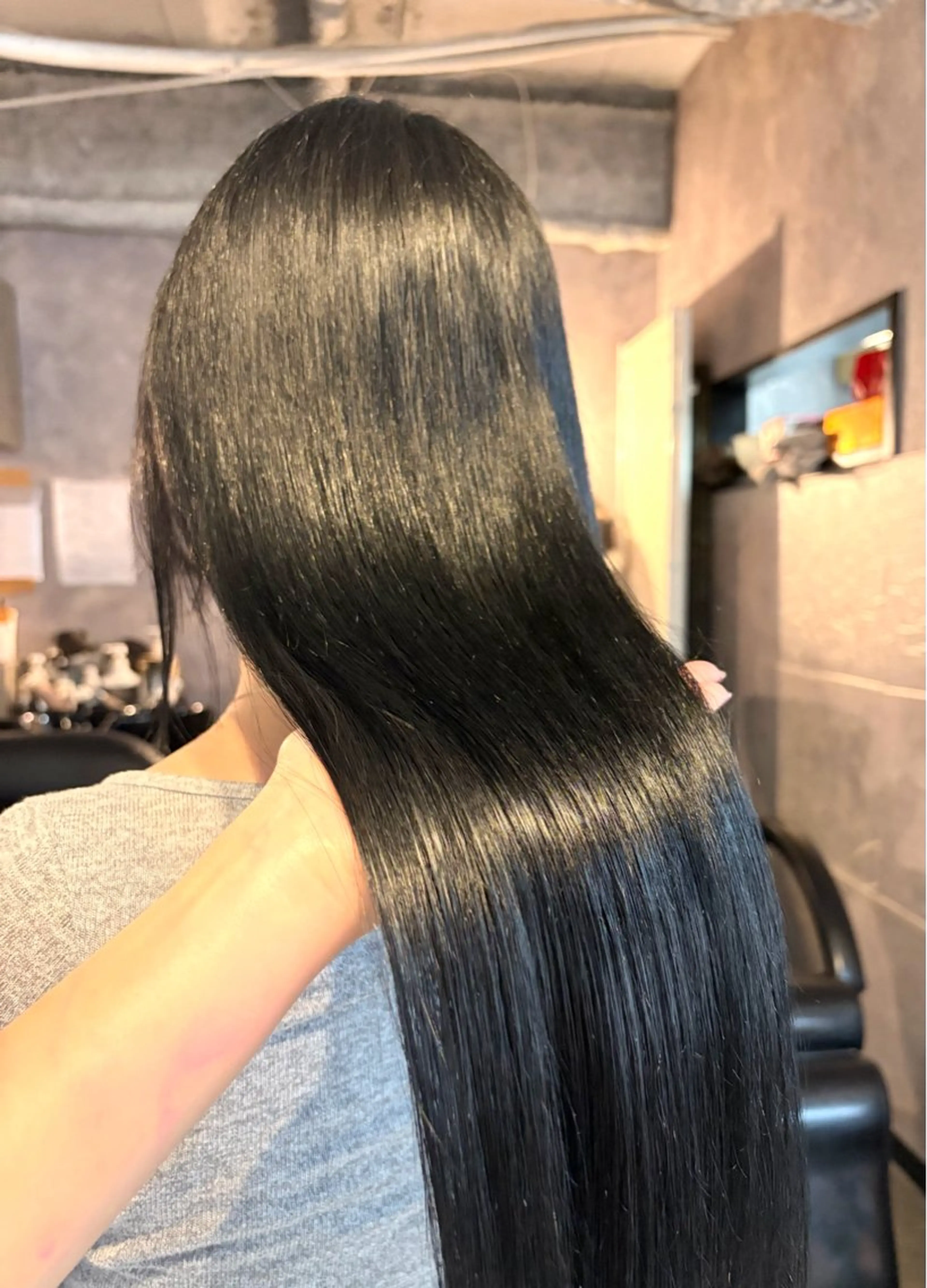 ロング カラー ヘアカラー トリートメント 🩶鈴木茉奈🩶艶髪 /透明感/暖色カラーのヘアスタイル