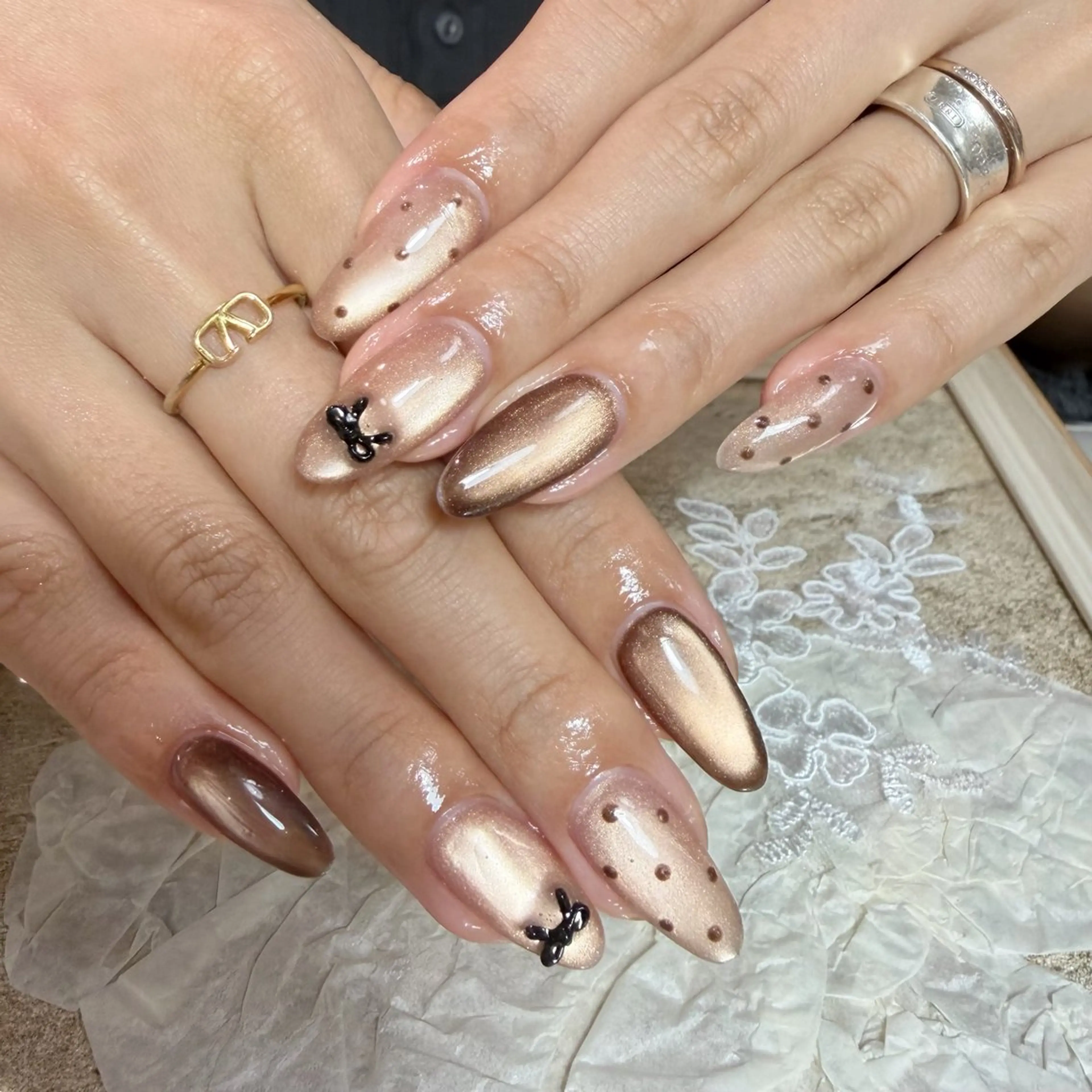 ネイル ハンドネイル AngelChris ビューティーサロン琳のネイルデザイン