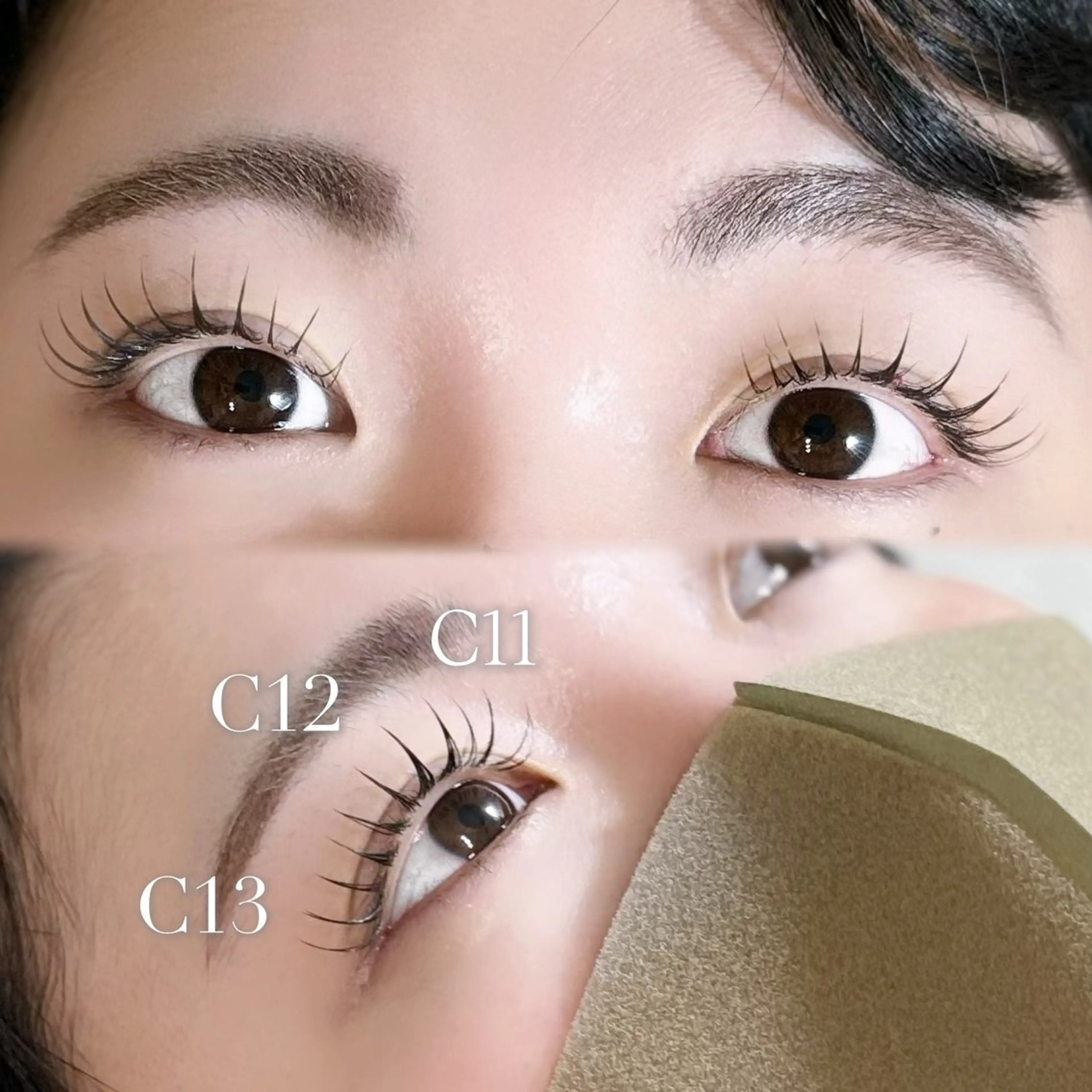 マツエク・マツパ 目尻長め マツエク mer【メル】 カナヅカのマツエク・マツパデザイン