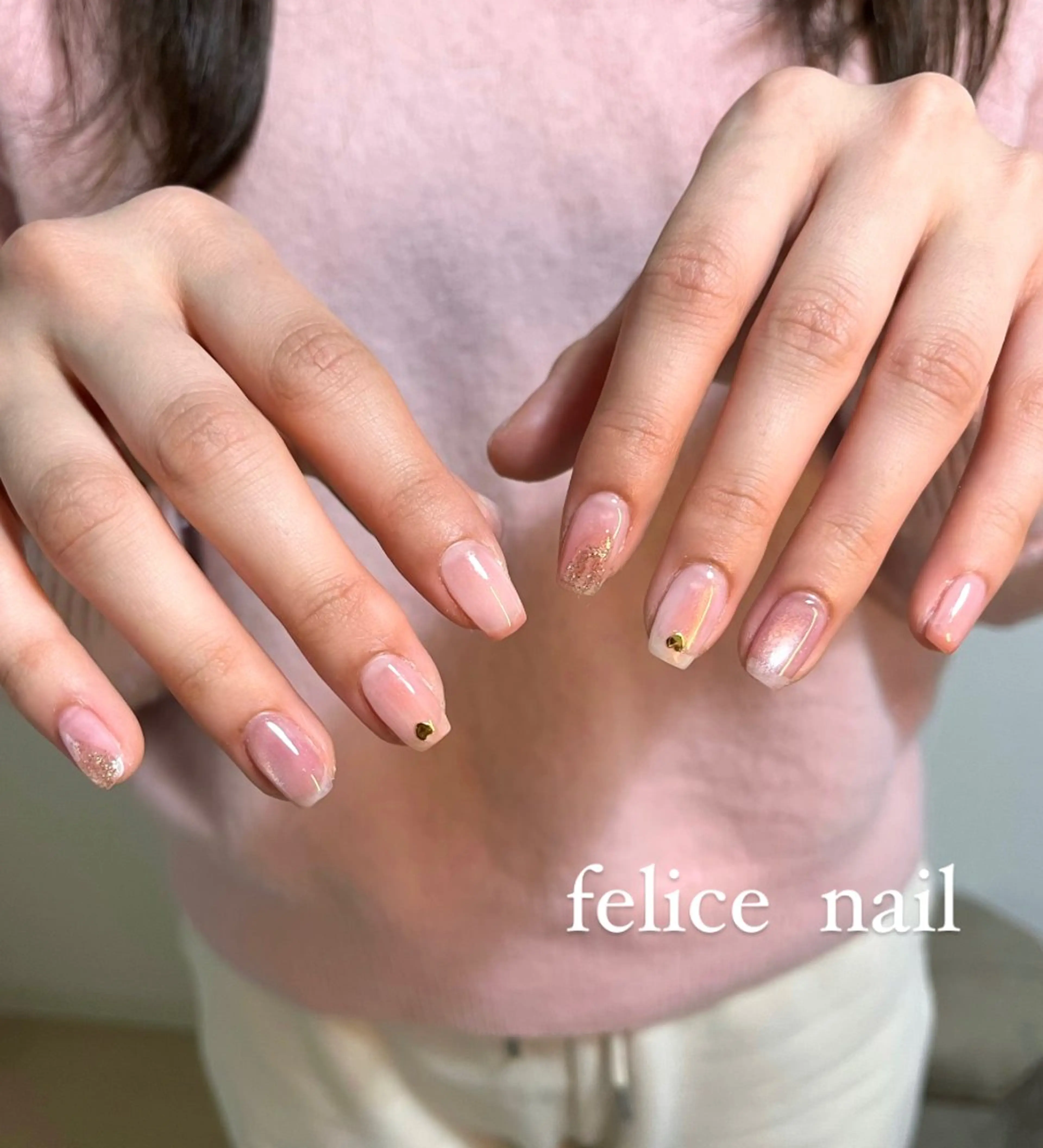 ネイル 春ネイル felice nailのネイルデザイン