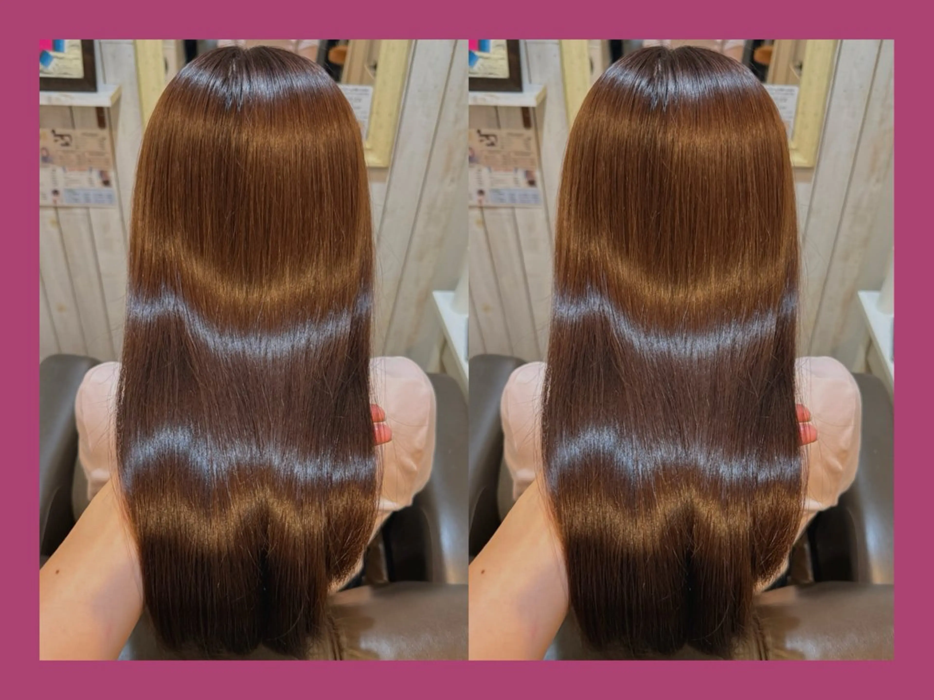 セミロング カラー 髪質改善 髪質改善/ハイトーン /茅ヶ崎/YUUKAのヘアスタイル