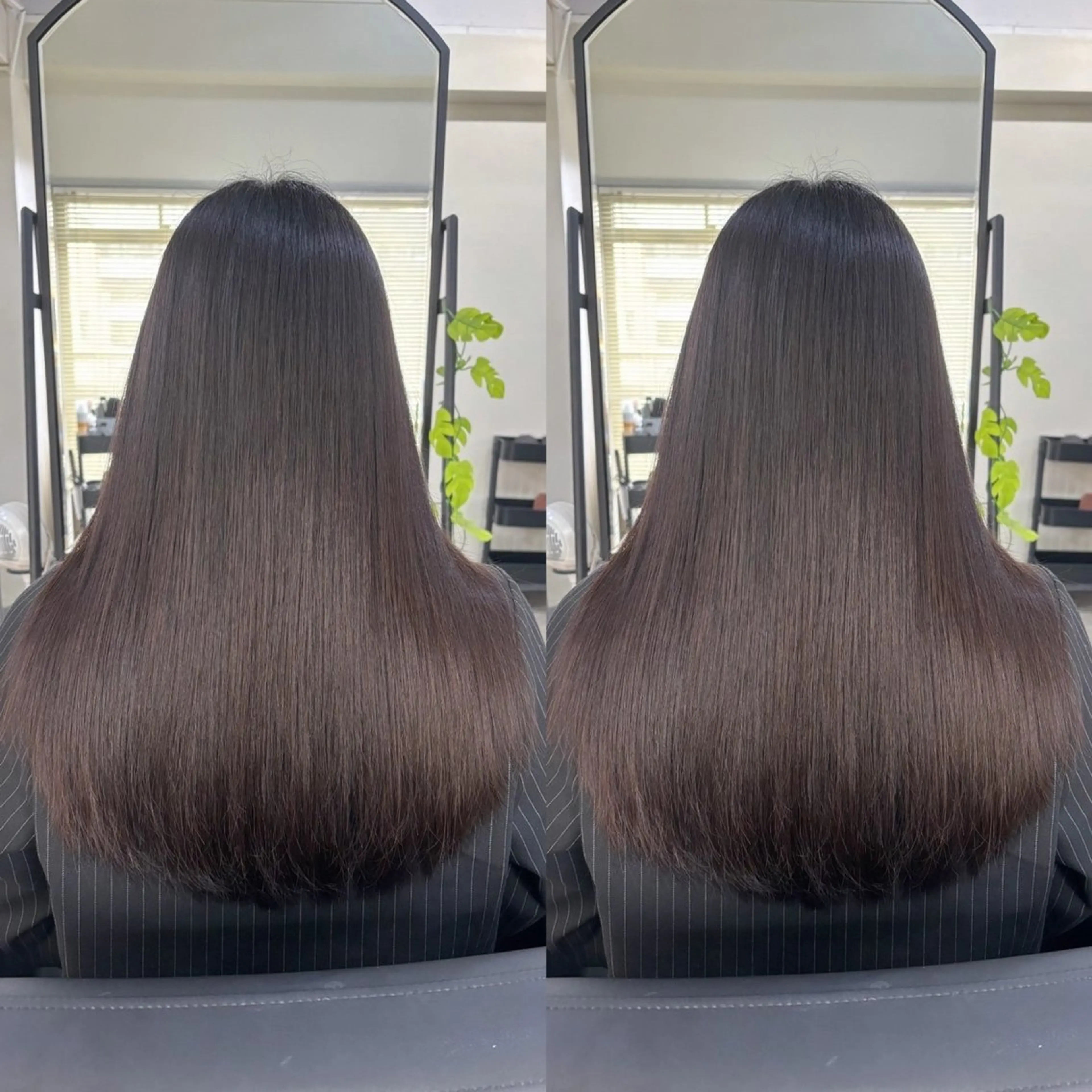 ミディアム カラー カット ヘアカラー トリートメント 髪質改善/カラー特化 なぎのヘアスタイル