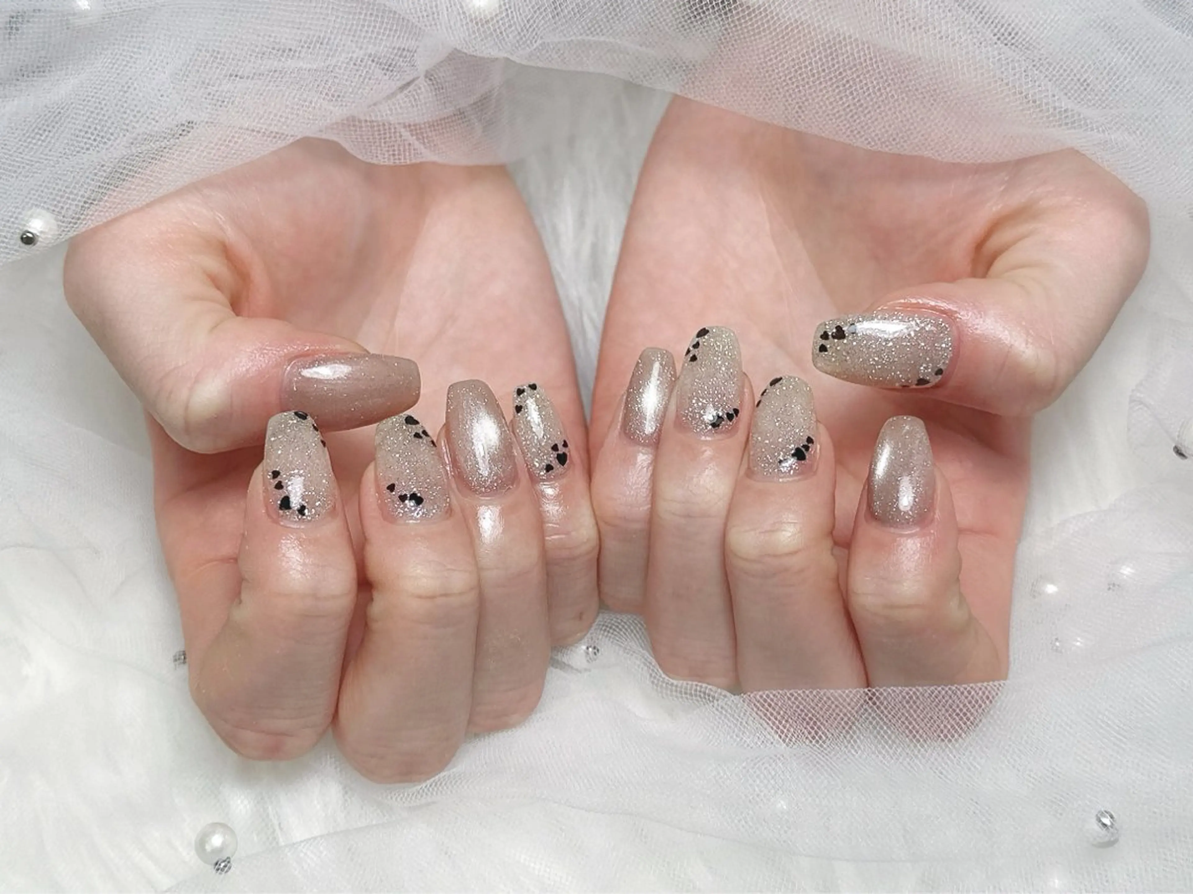 ネイル ハンドネイル 【Eclat ｴｸﾗ】nail＆beauty所属・Eclat〔ｴｸﾗ〕 MOEKA𝜗𝜚*のネイルデザイン