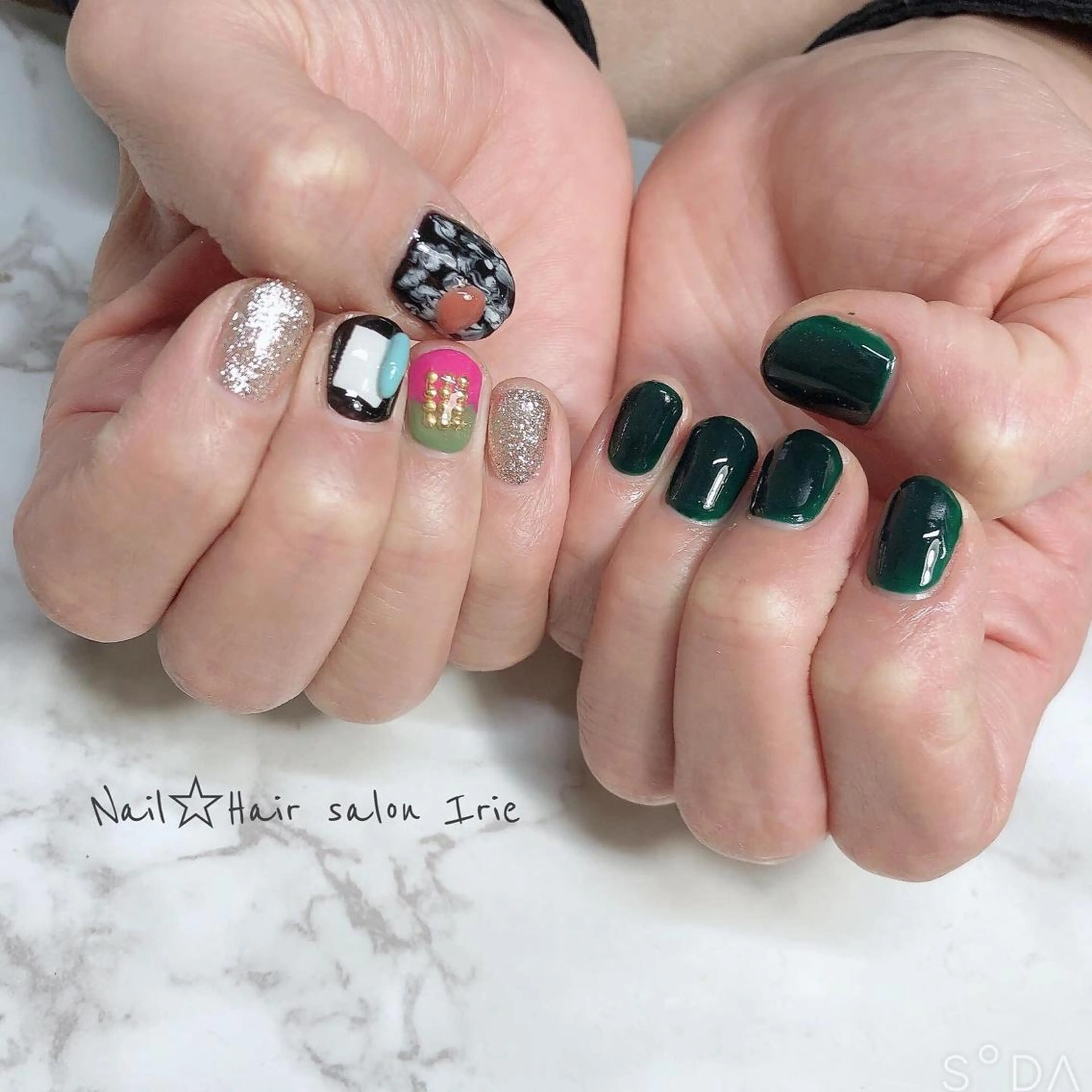 ネイル 與儀 知佳のネイルデザイン