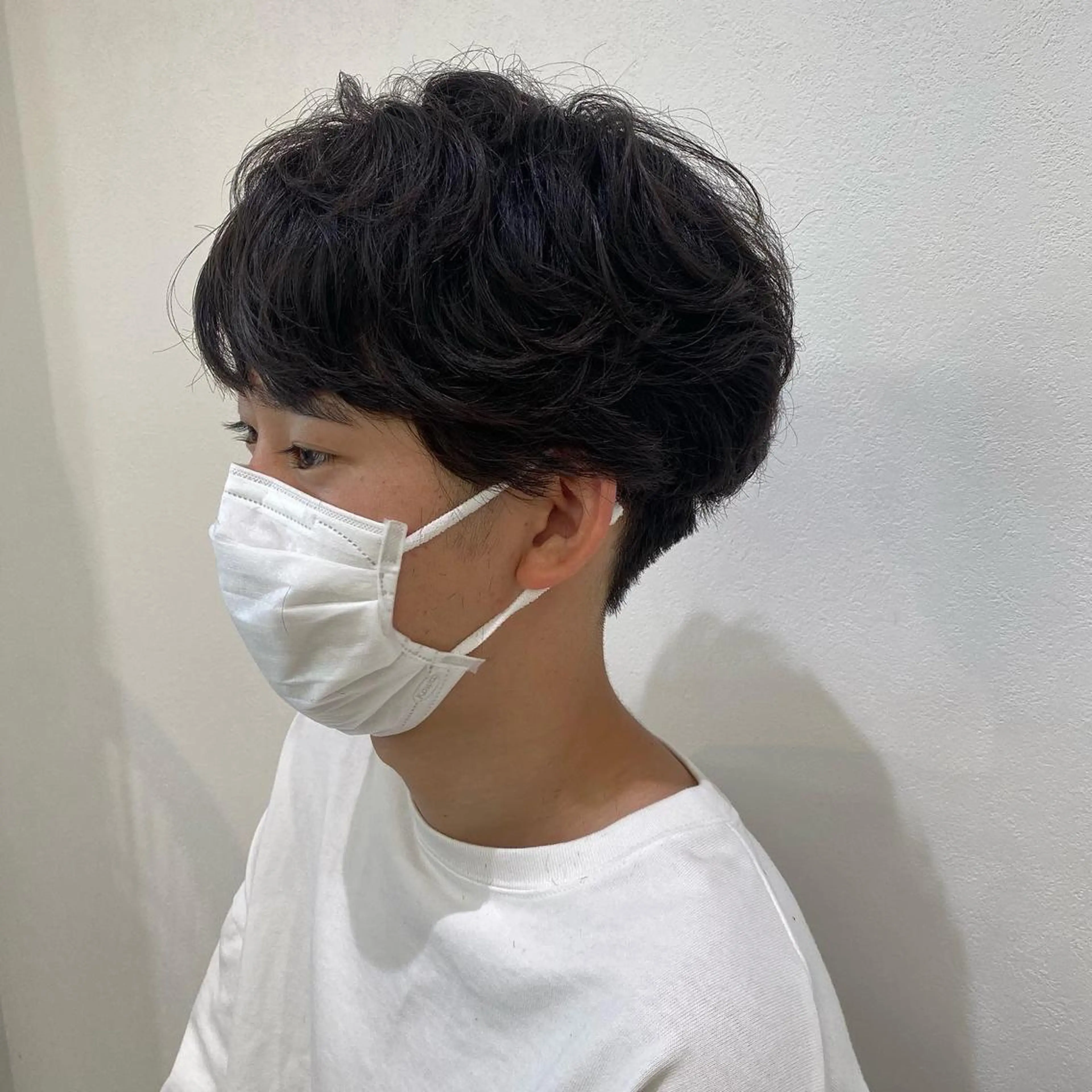 メンズ メンズパーマ 韓国メンズ特化 パーマSatskiのヘアスタイル