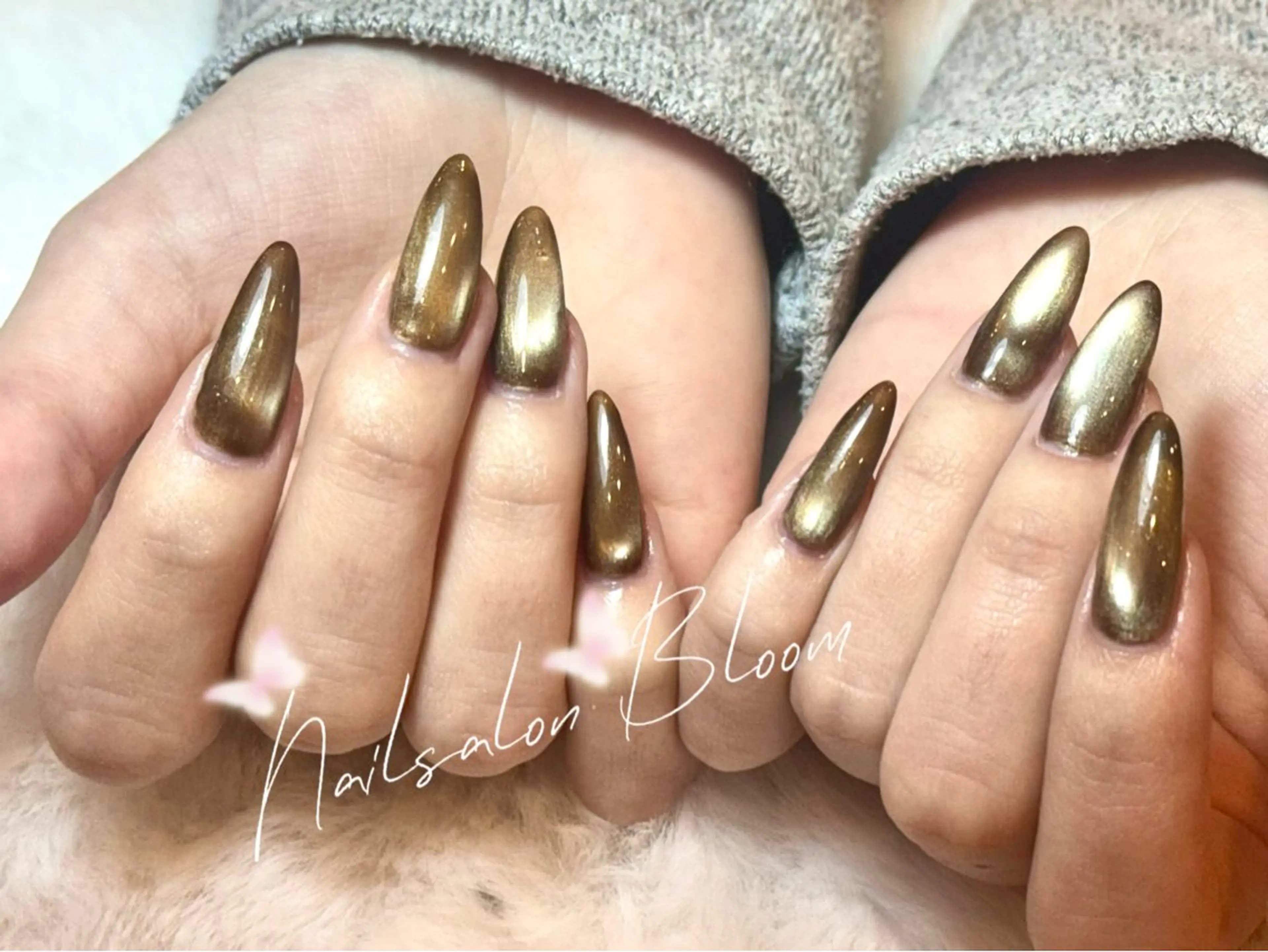 ネイル マグネットネイル スカルプネイル ネイルチップ Nail Salon Bloom横浜西口店のネイルデザイン