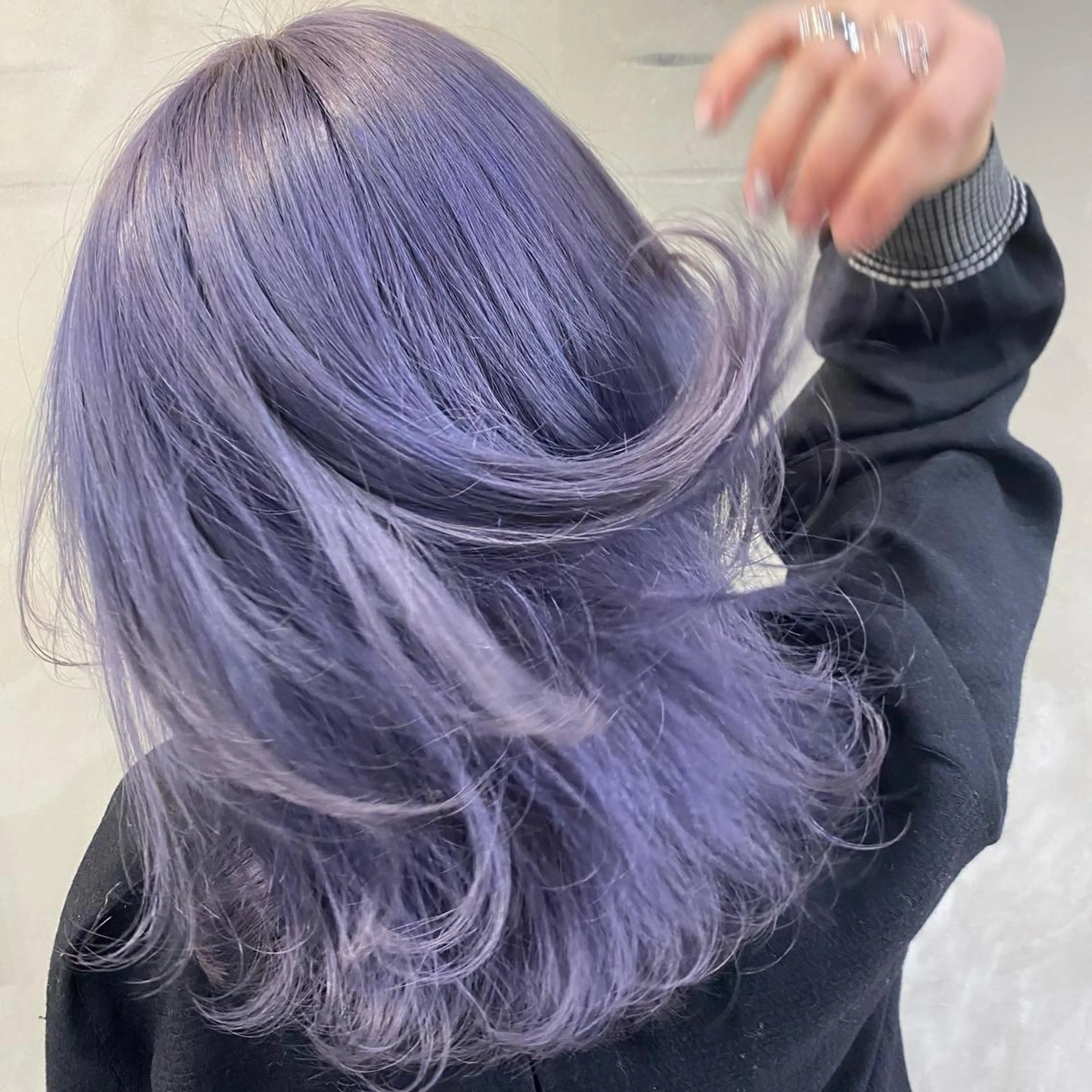 ミディアム ヘアカラー トリートメント ヘッドスパ ヘアセット kai .のヘアスタイル