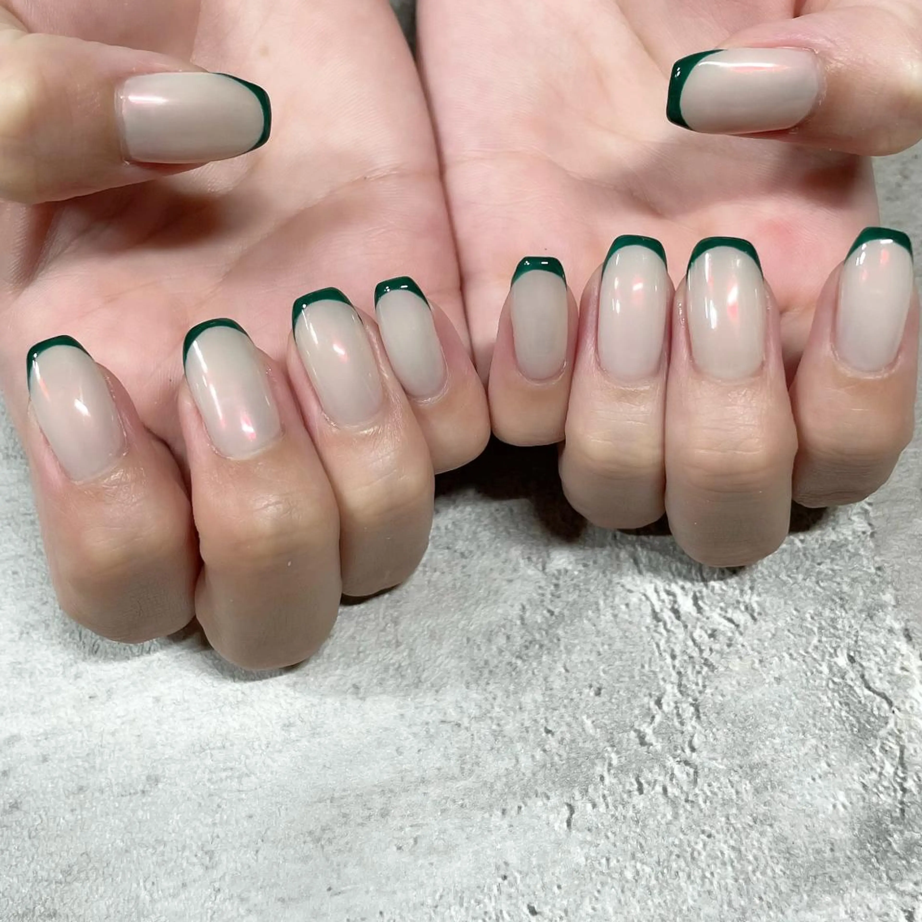 ネイル ジェルネイル シンプルネイル 東 千夏のネイルデザイン