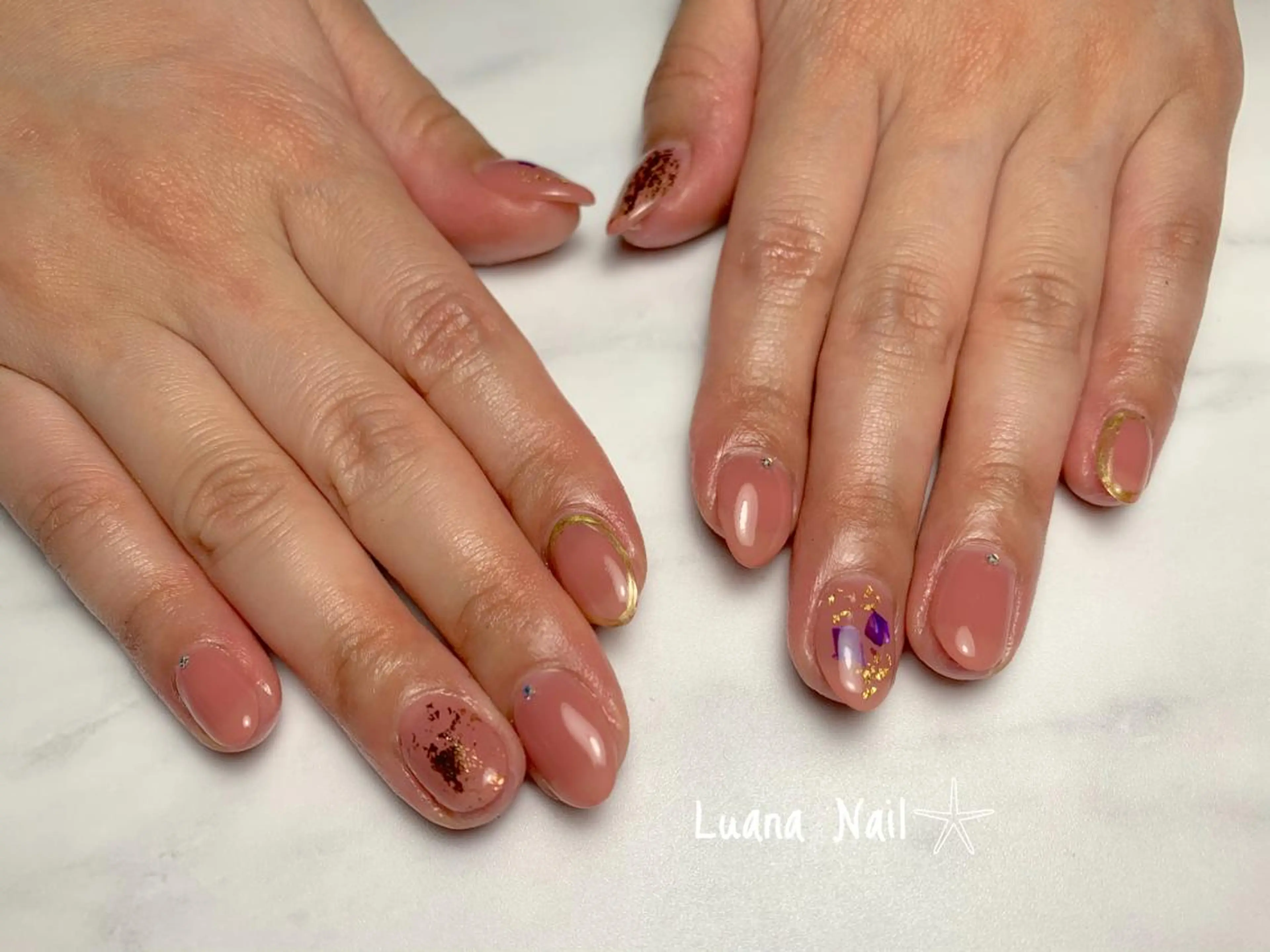 ネイル BeauJu by Luana Nailのネイルデザイン