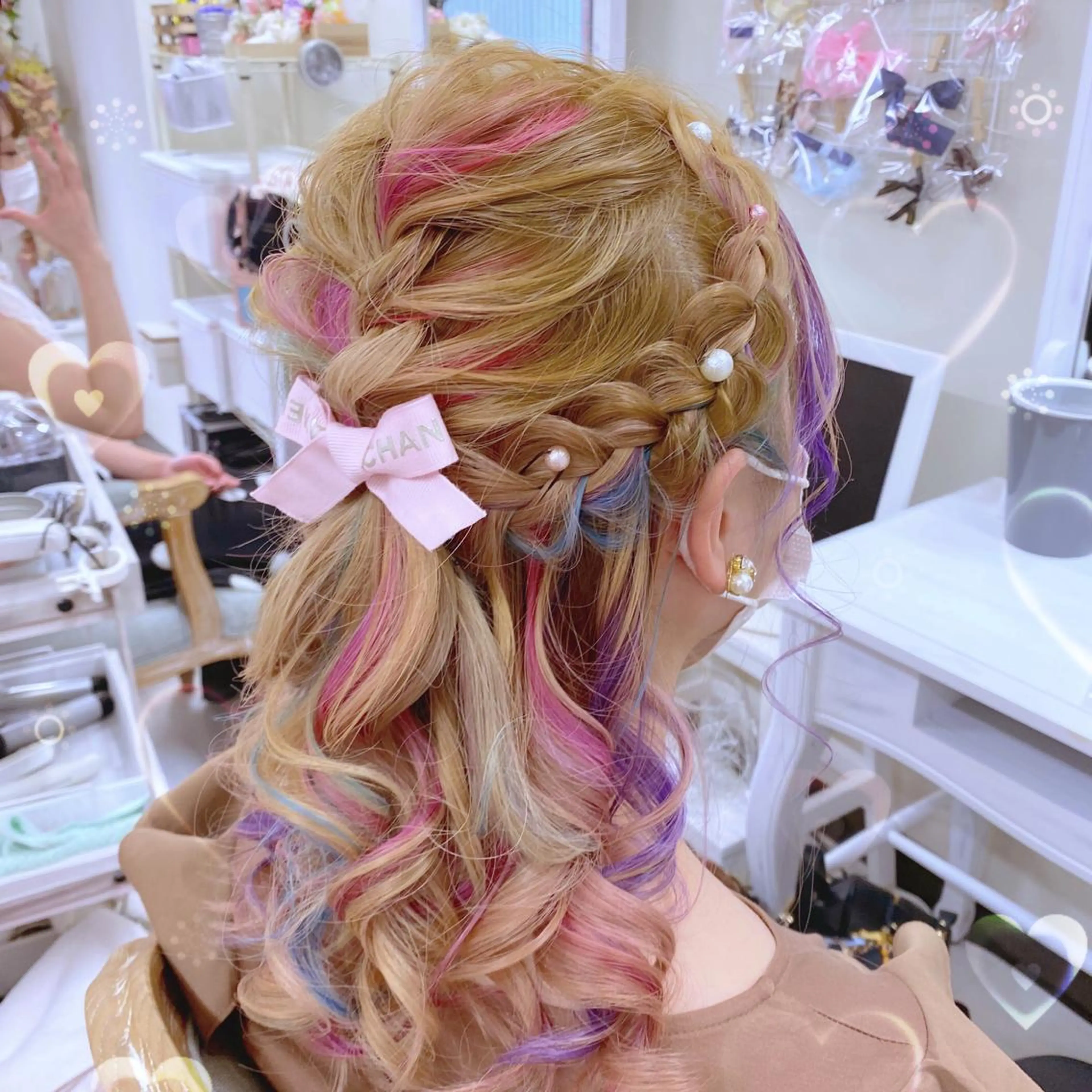 ヘアアレンジ ヘアセットサロン ココのヘアスタイル