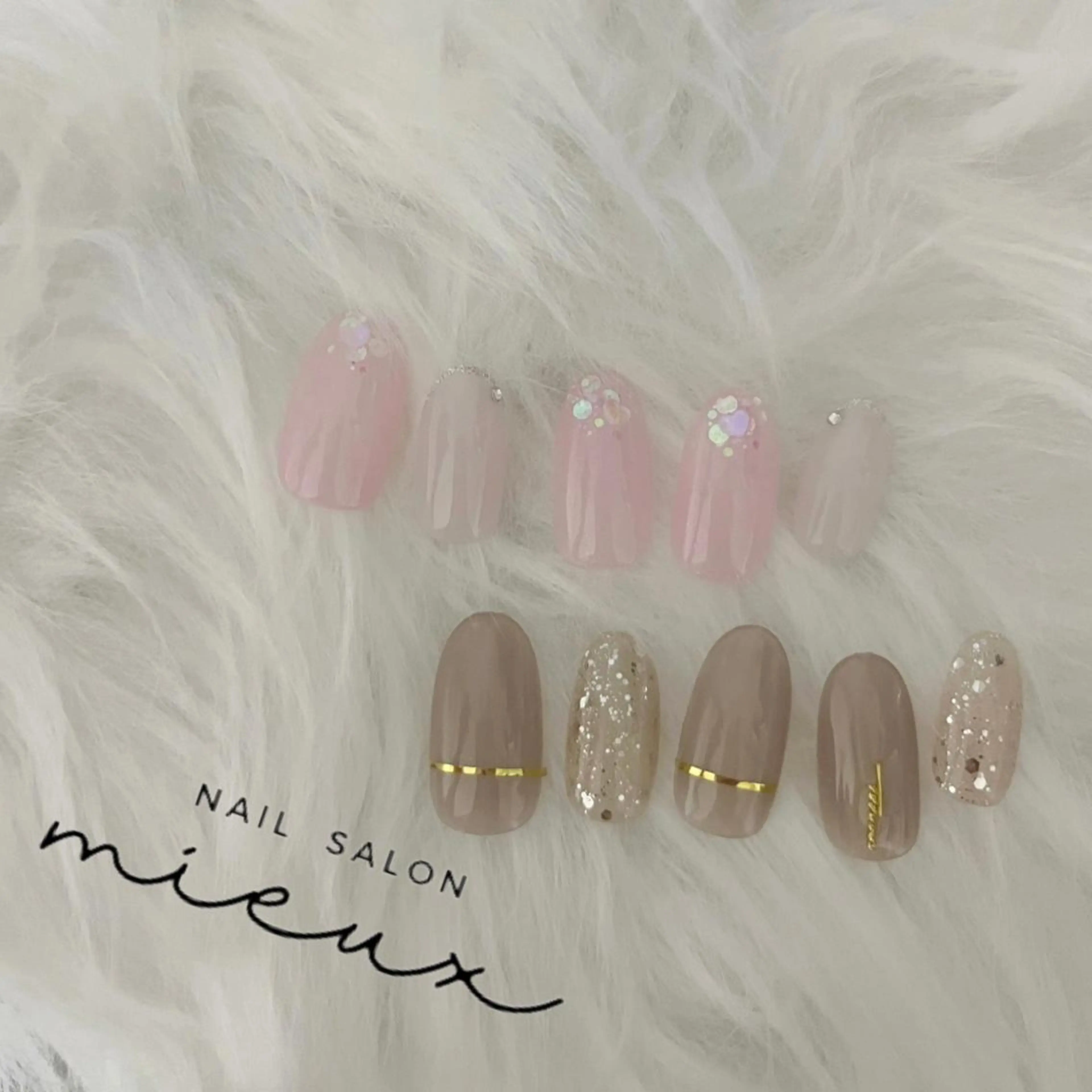 ネイル ハンドネイル nailsalon mieuxのネイルデザイン
