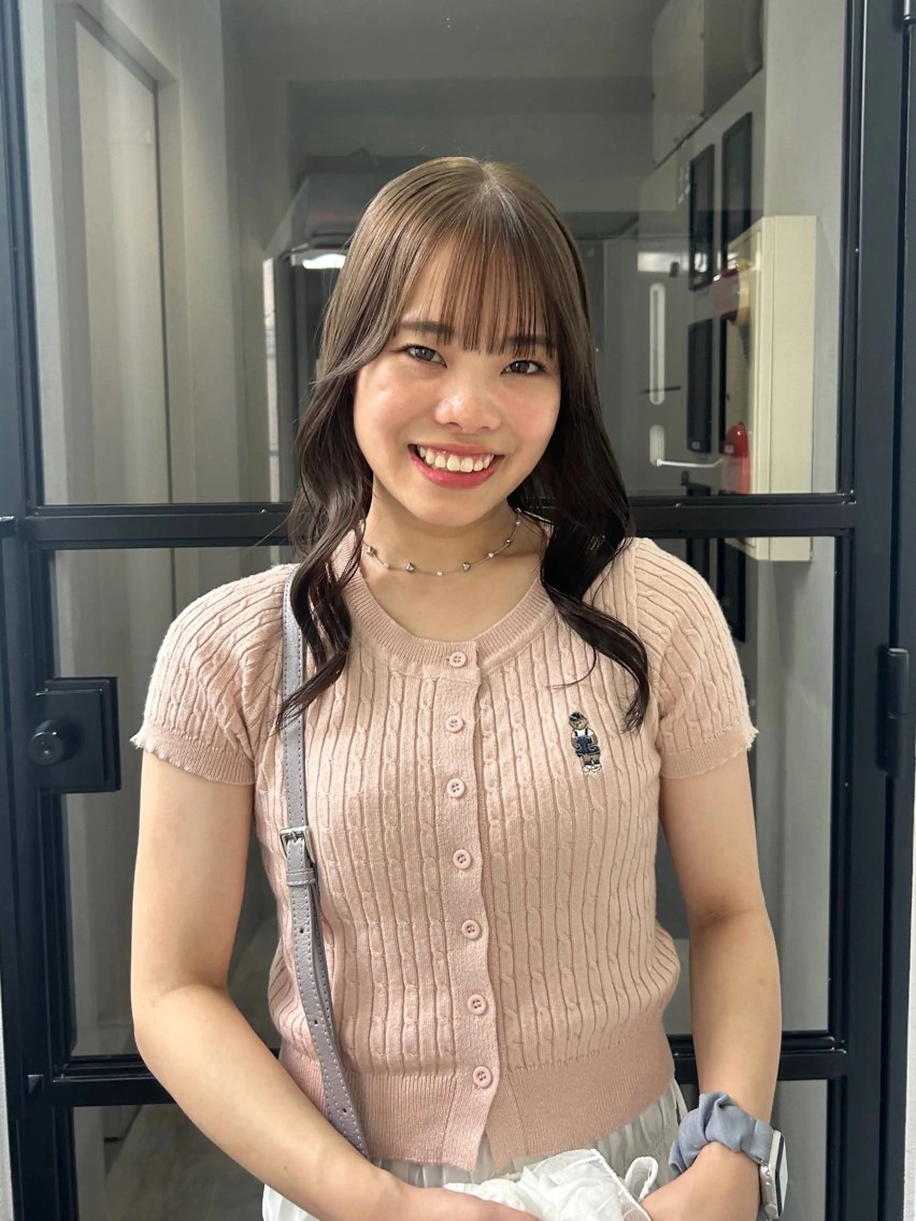 ミディアム カラー ヘアカラー wabi【ワビ】所属・manami/ヘア セット/ハイトーンのヘアスタイル