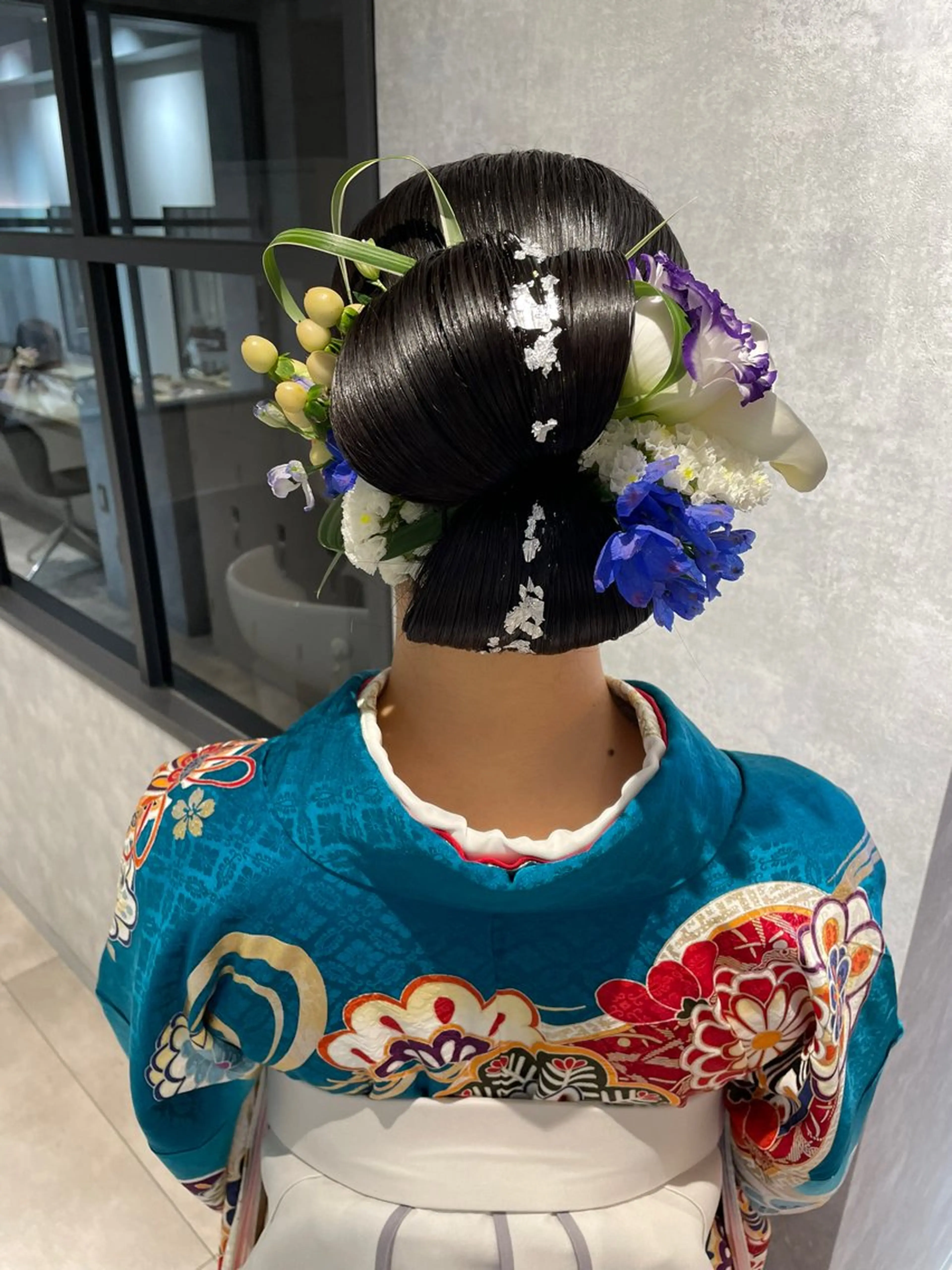 セミロング カラー ヘアアレンジ 着付け arrow🖤 もえみのその他イメージ