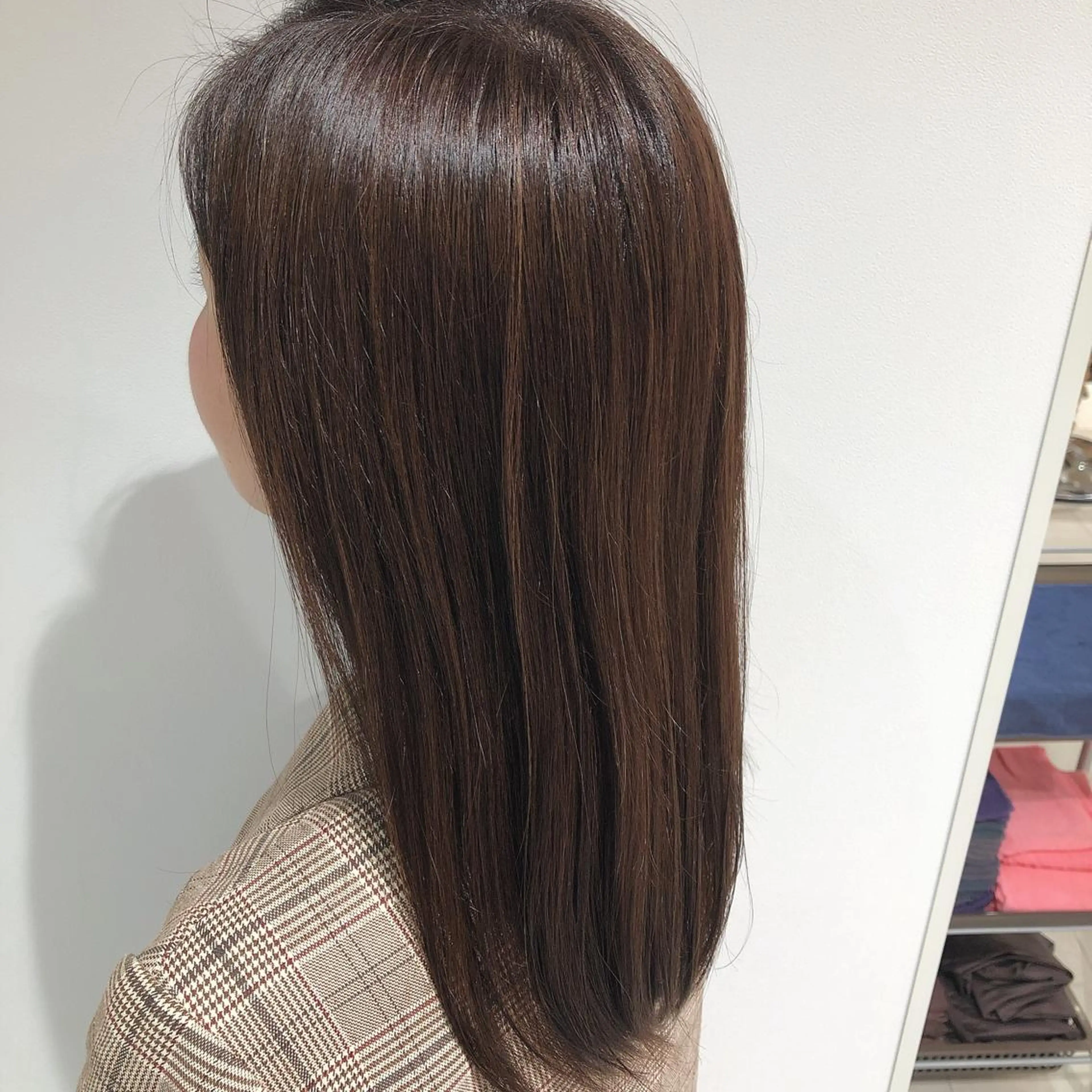 ロング カラー グレージュ eins.hair所属・過去一の柔髪ヘア 🌿einshairのヘアスタイル