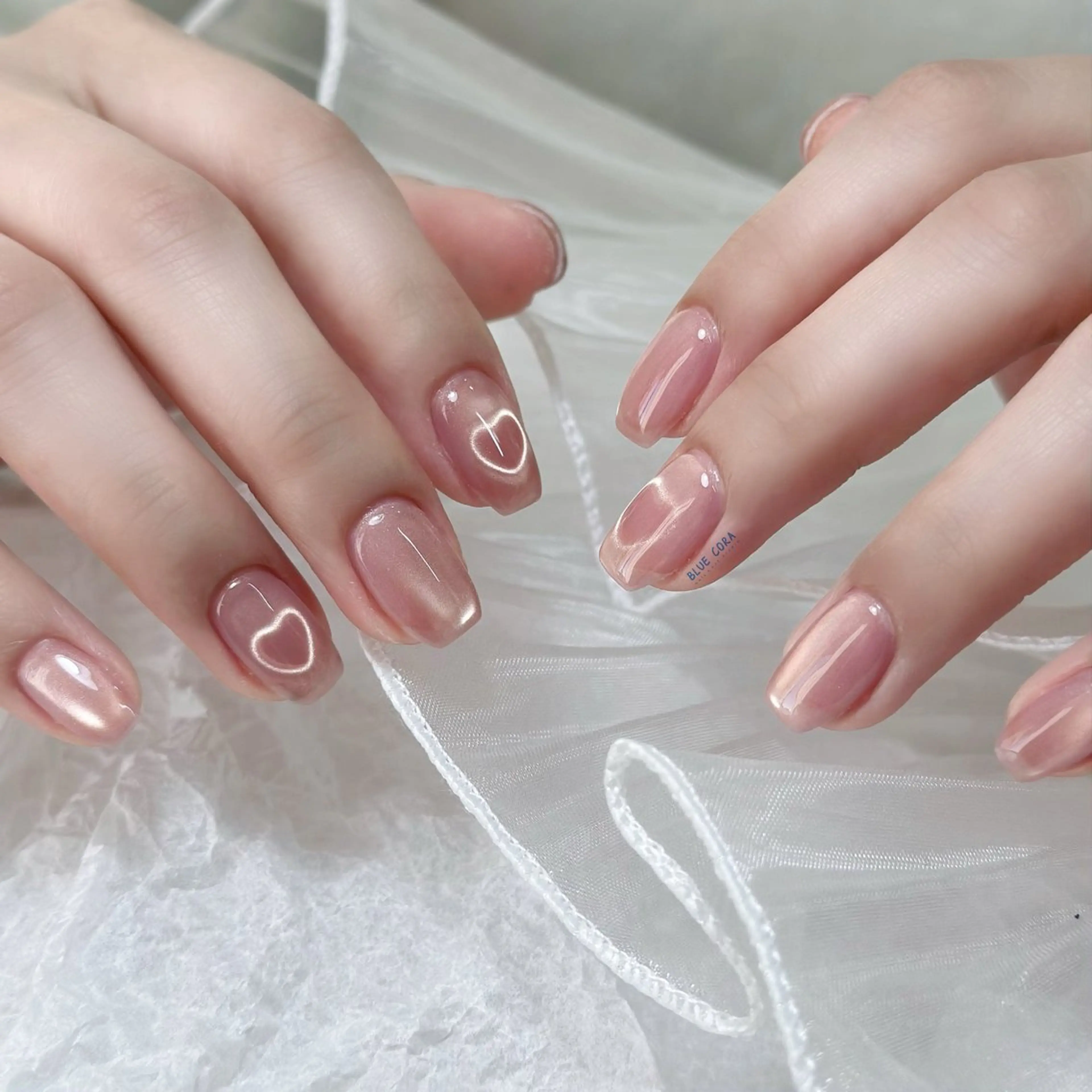 ネイル マグネットネイル ハンドネイル ハンドケア BLUE CORA所属・BLUE CORAのネイルデザイン